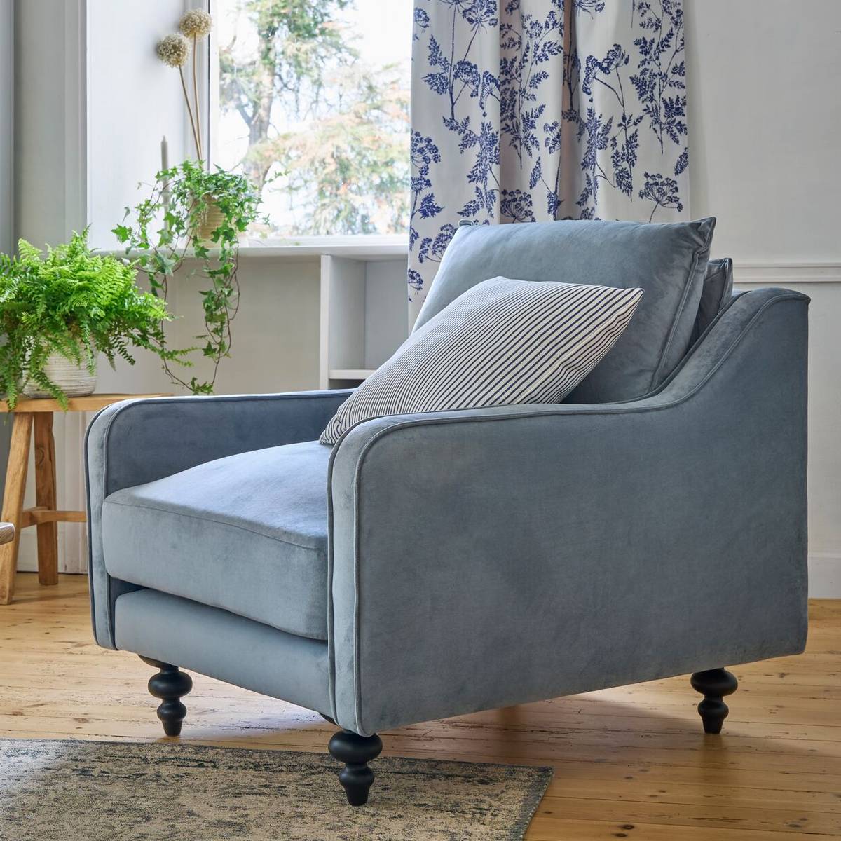 Fauteuil velours Orso Fauteuil velours Orso