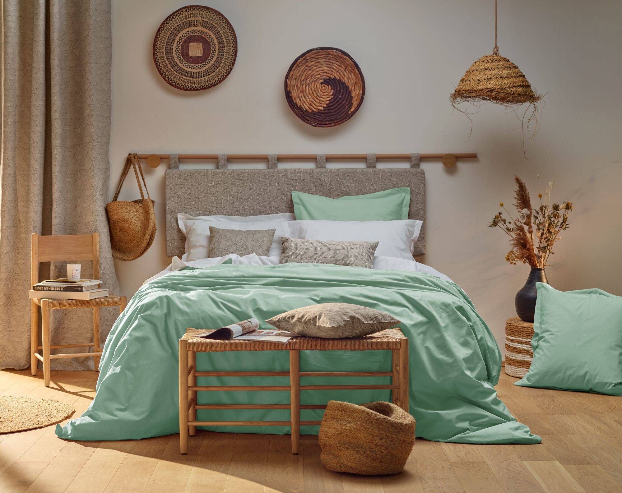 Taie percale bio Elise