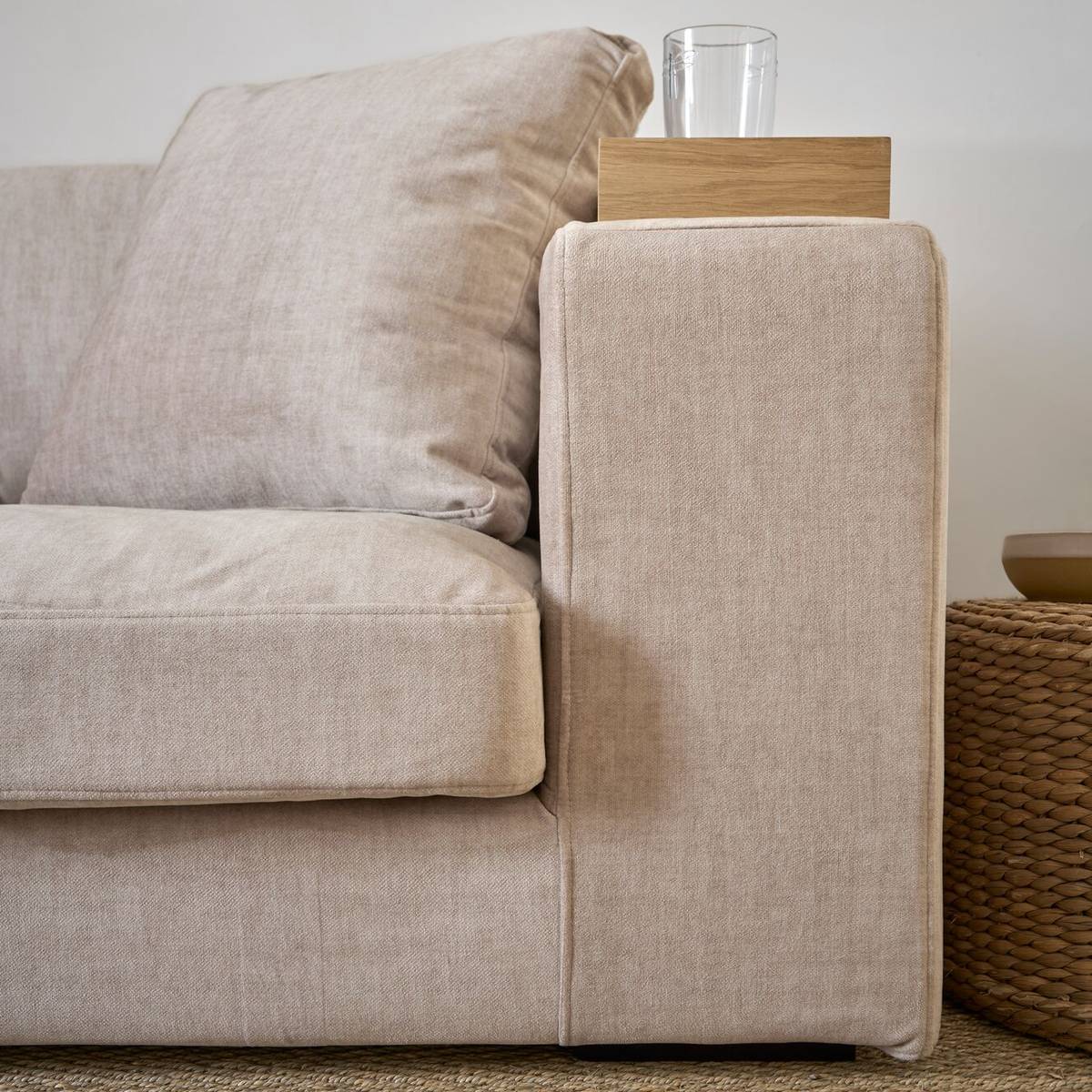 Canapé velours Maé Canapé velours Maé