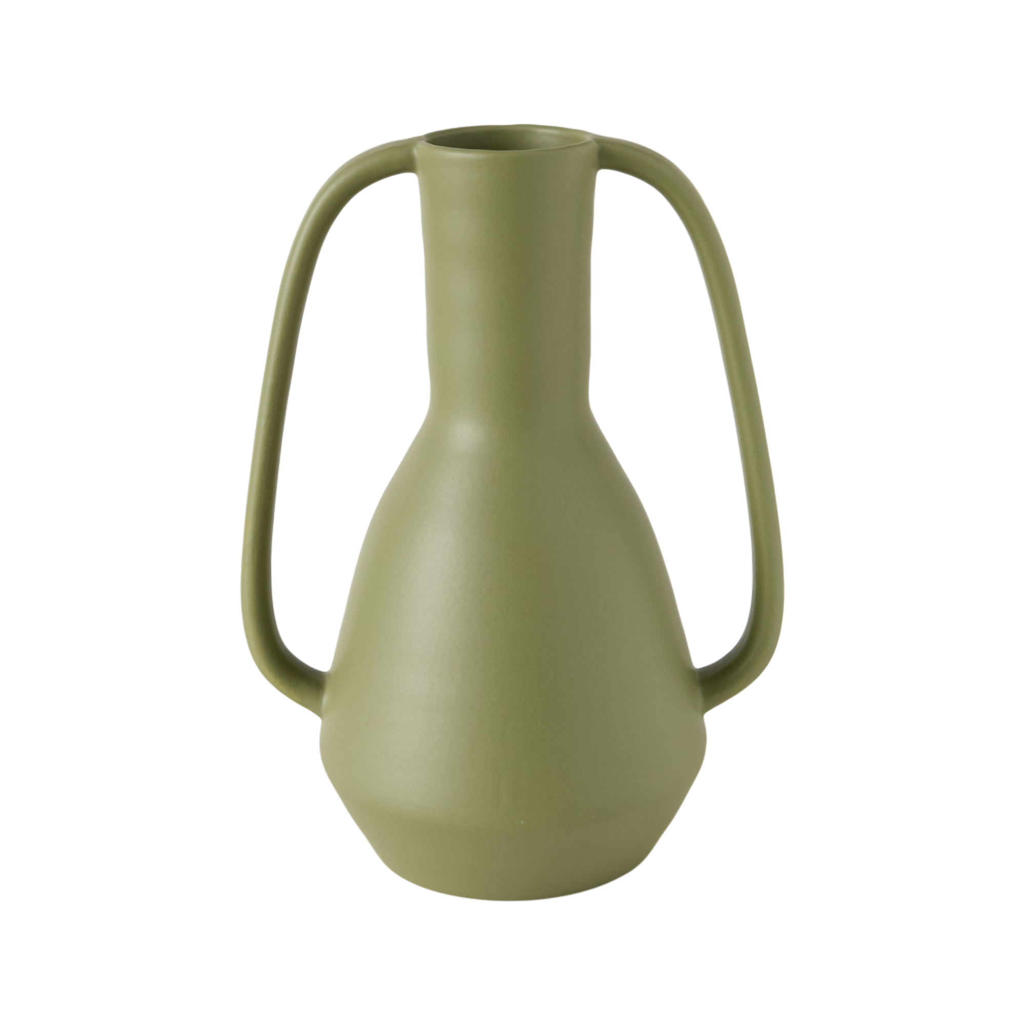 Amphore céramique kaki 30 cm Symphorien