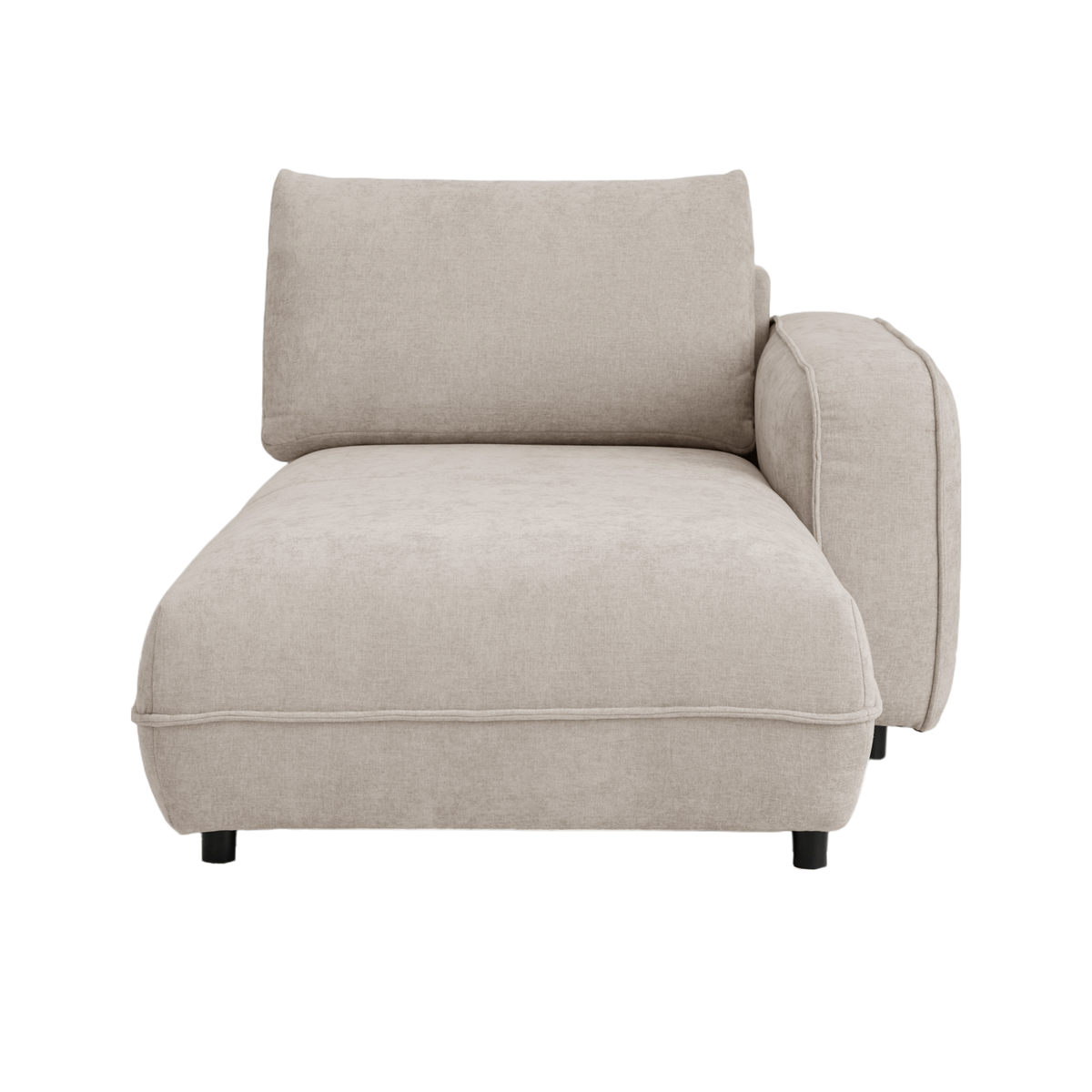 Méridienne pour canapé modulable tissu Solenn Méridienne pour canapé modulable tissu Solenn