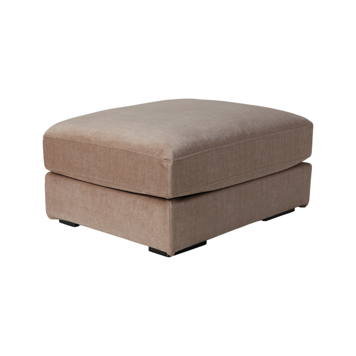 Pouf velours déhoussable Maé Pouf velours déhoussable Maé