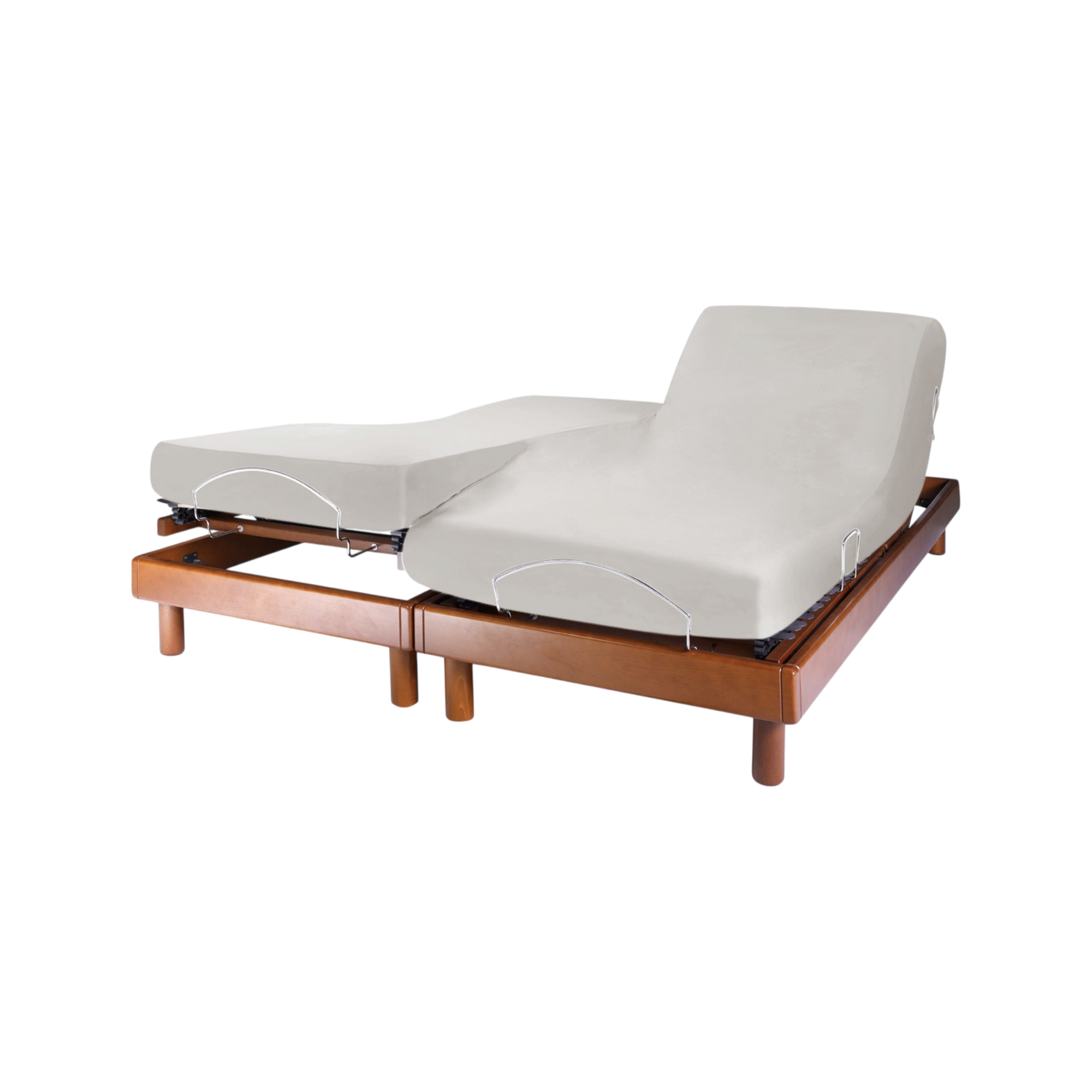 Drap housse literie de relaxation percale bio Elise