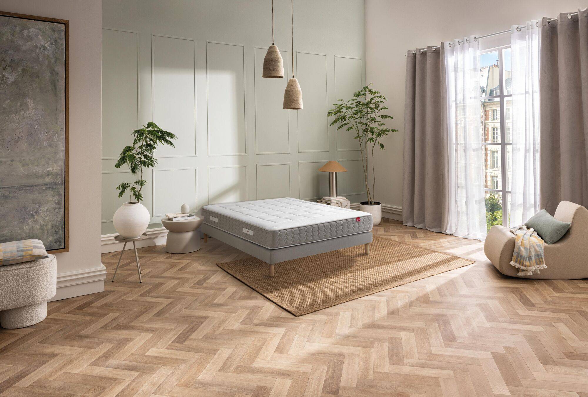 Matelas ressorts ensachés 27 cm Emarys