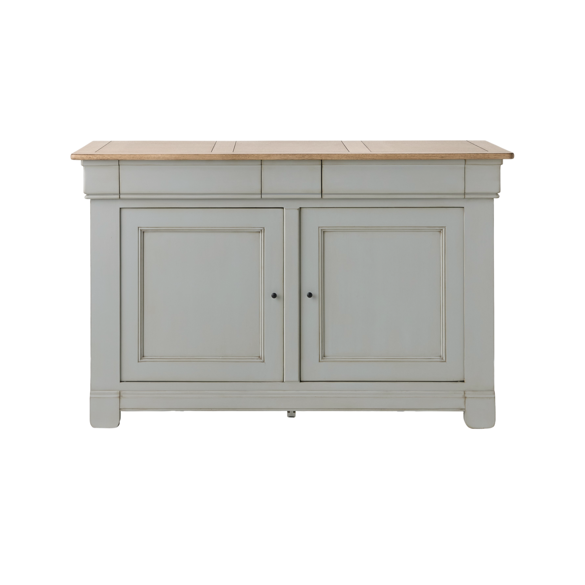 Buffet bois massif 2 portes 3 tiroirs Embellie