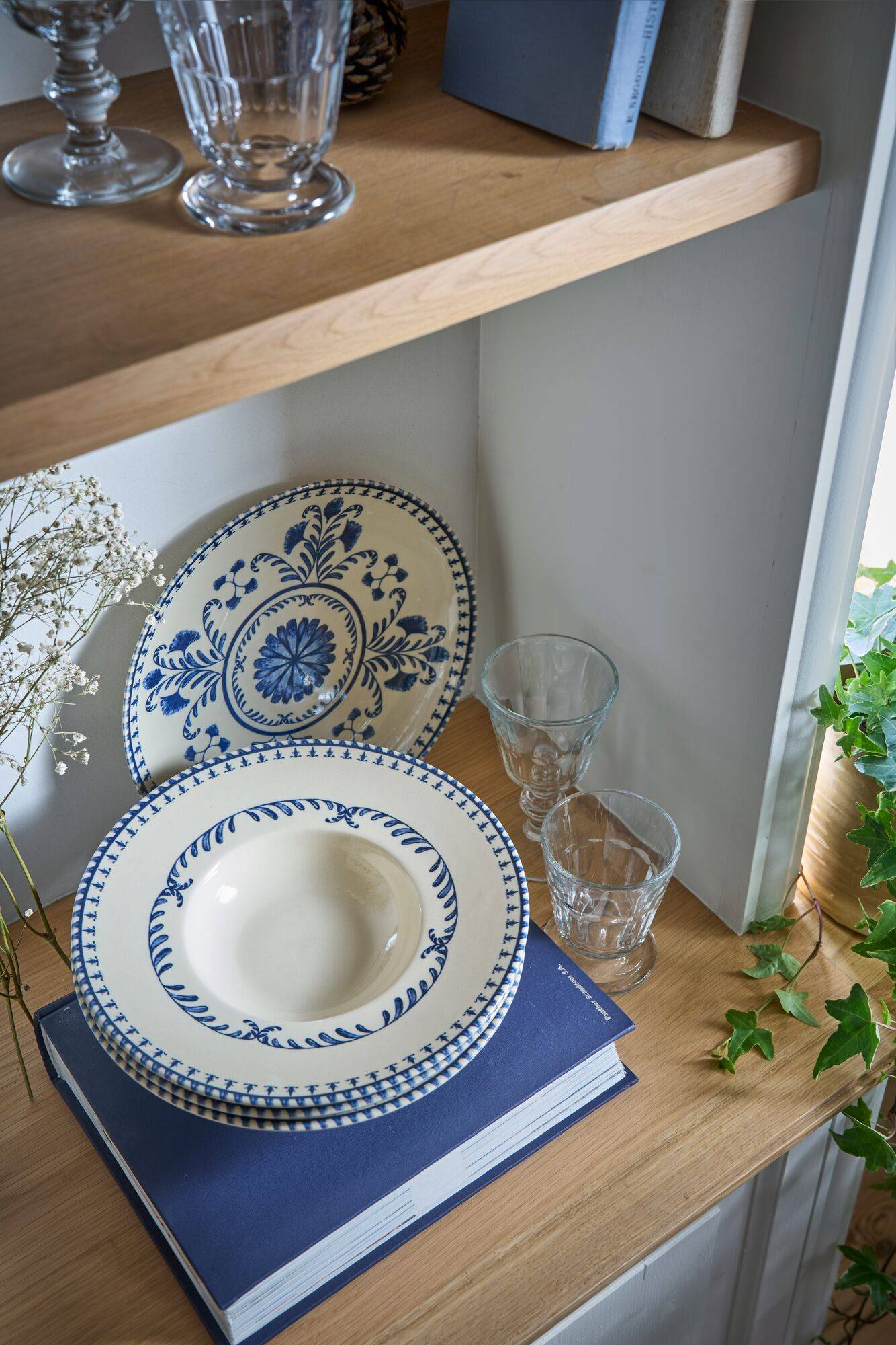 Lot de 6 Assiettes plates Vila Flore - Image 1