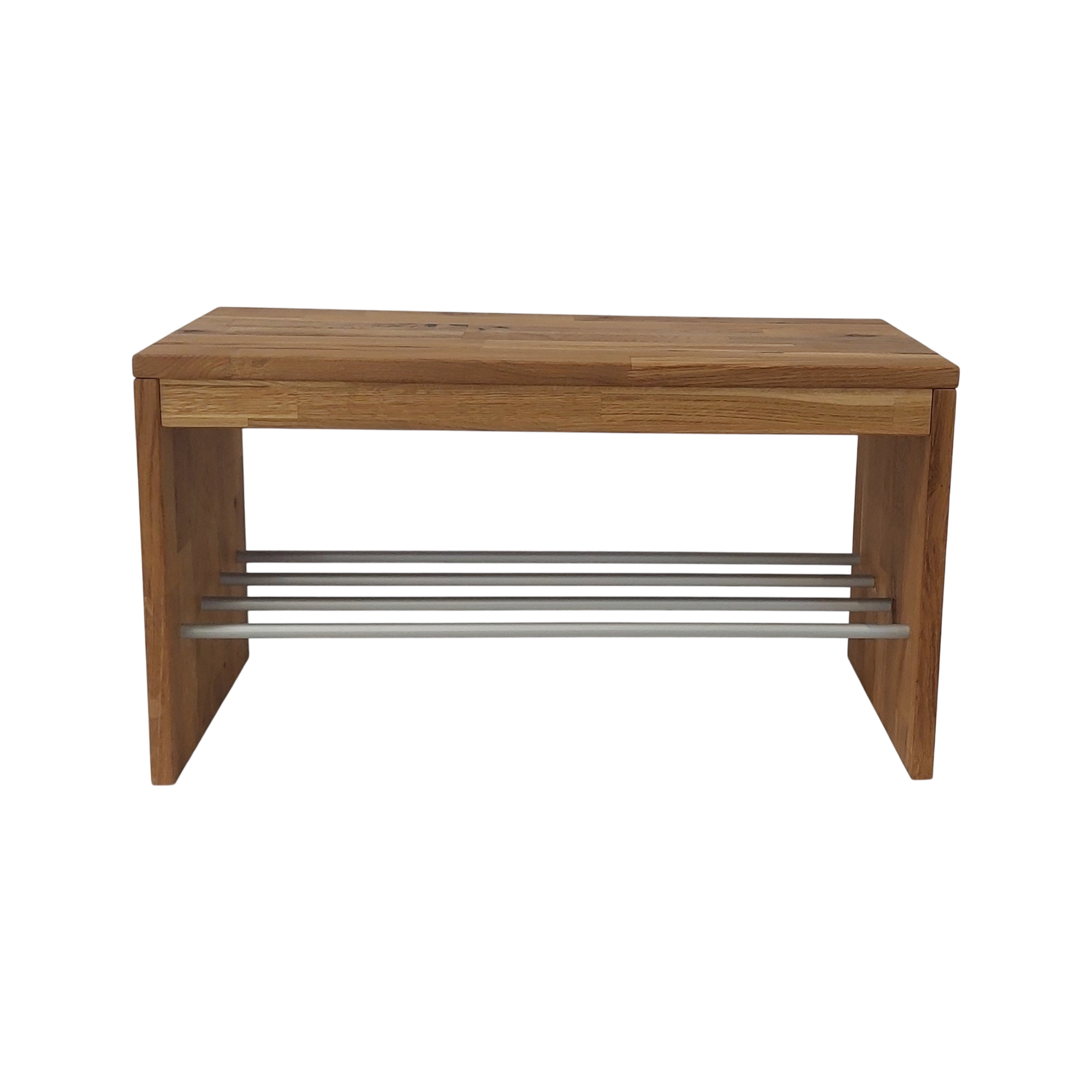 Banc à chaussures bois massif 1 place Cyriel - Seconde Chance