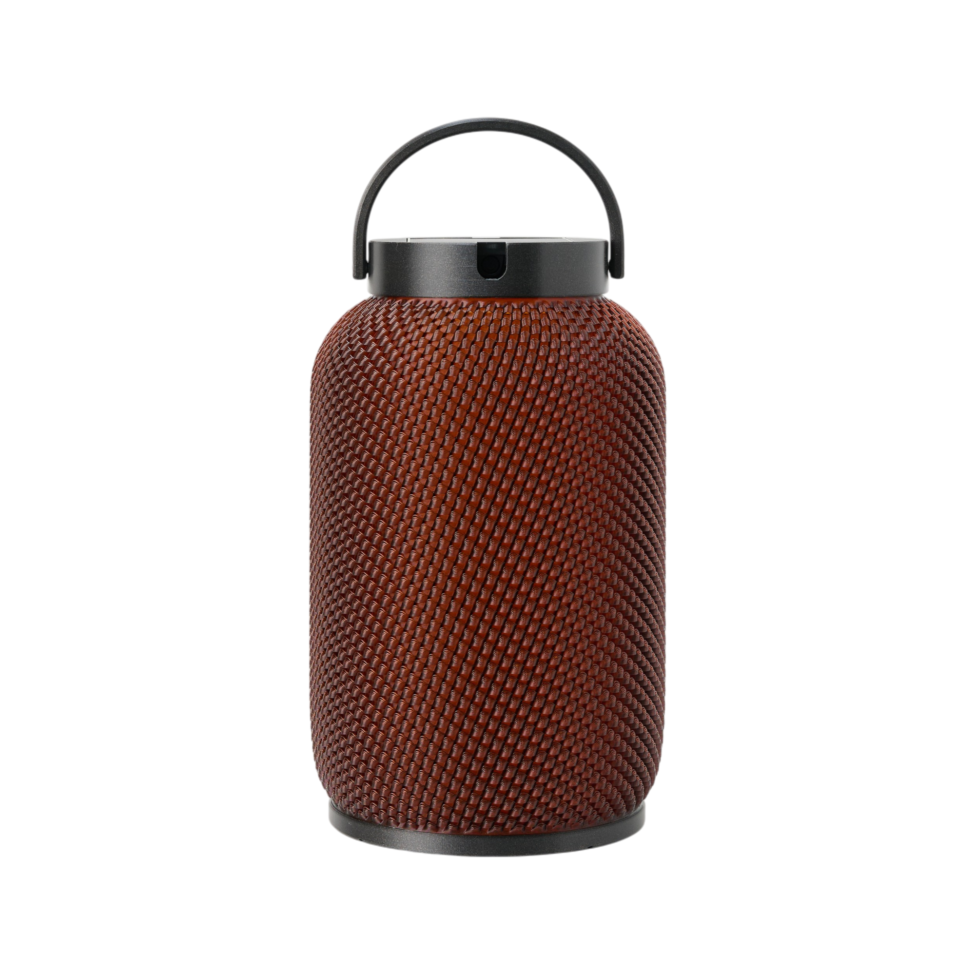 LOLIE - Lanterne lestée à poser H 47,5 cm solaire & rechargeable 300 LM maille AMBRE