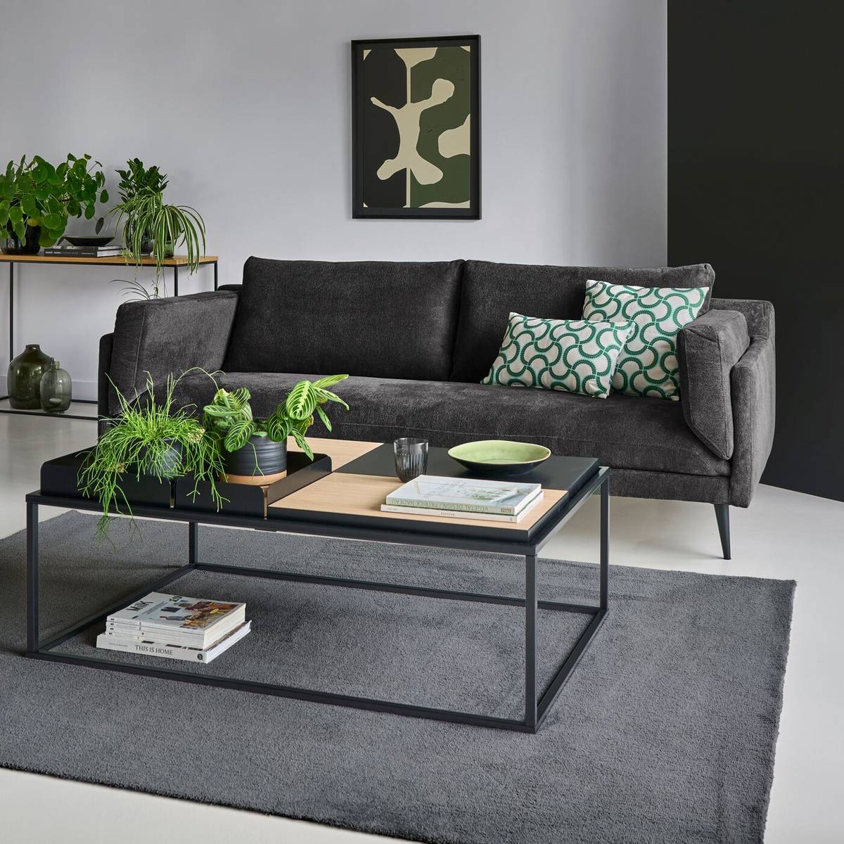 Canapé tissu recyclé Olivier Canapé tissu recyclé Olivier