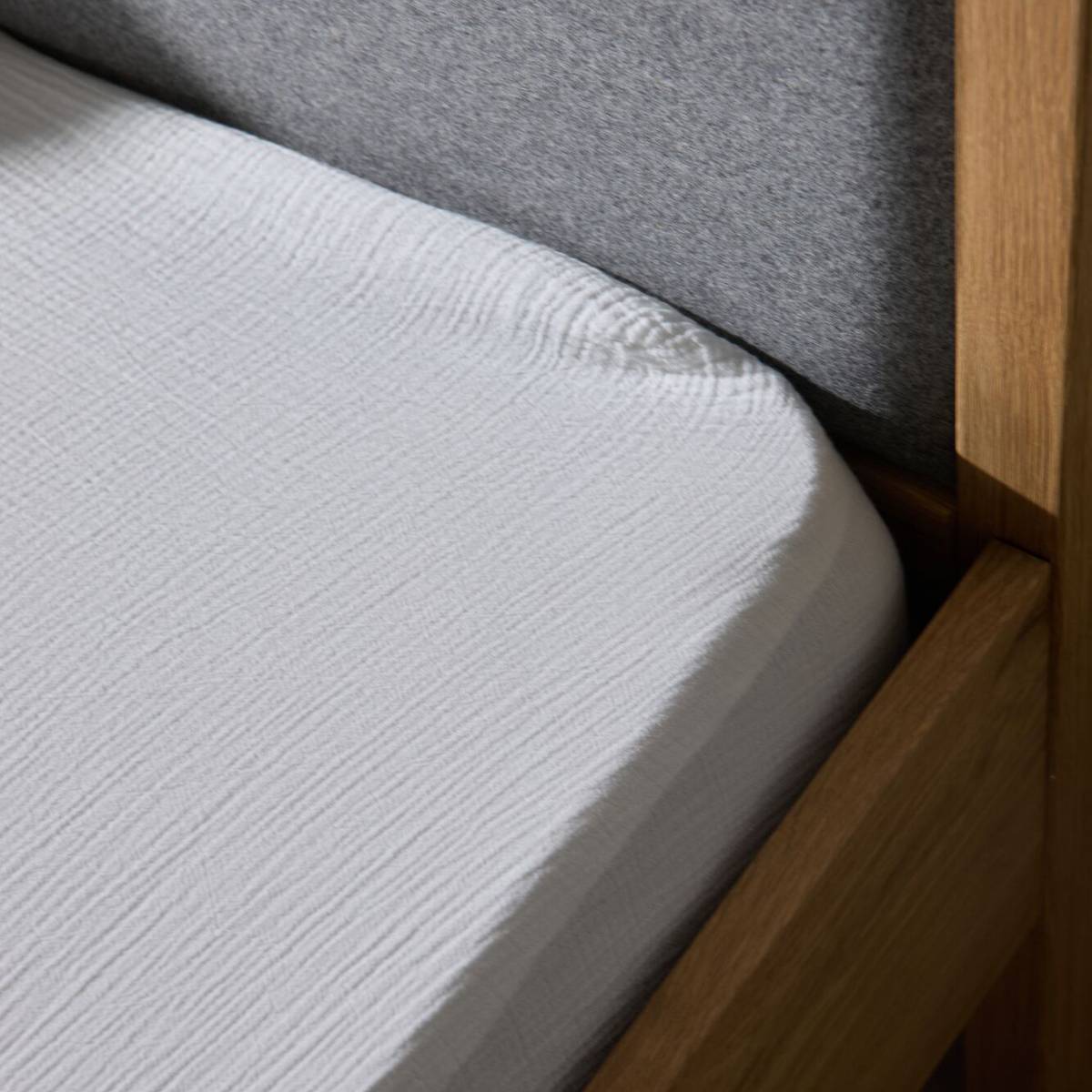 Drap housse gaze de coton bio Lou Drap housse gaze de coton bio Lou
