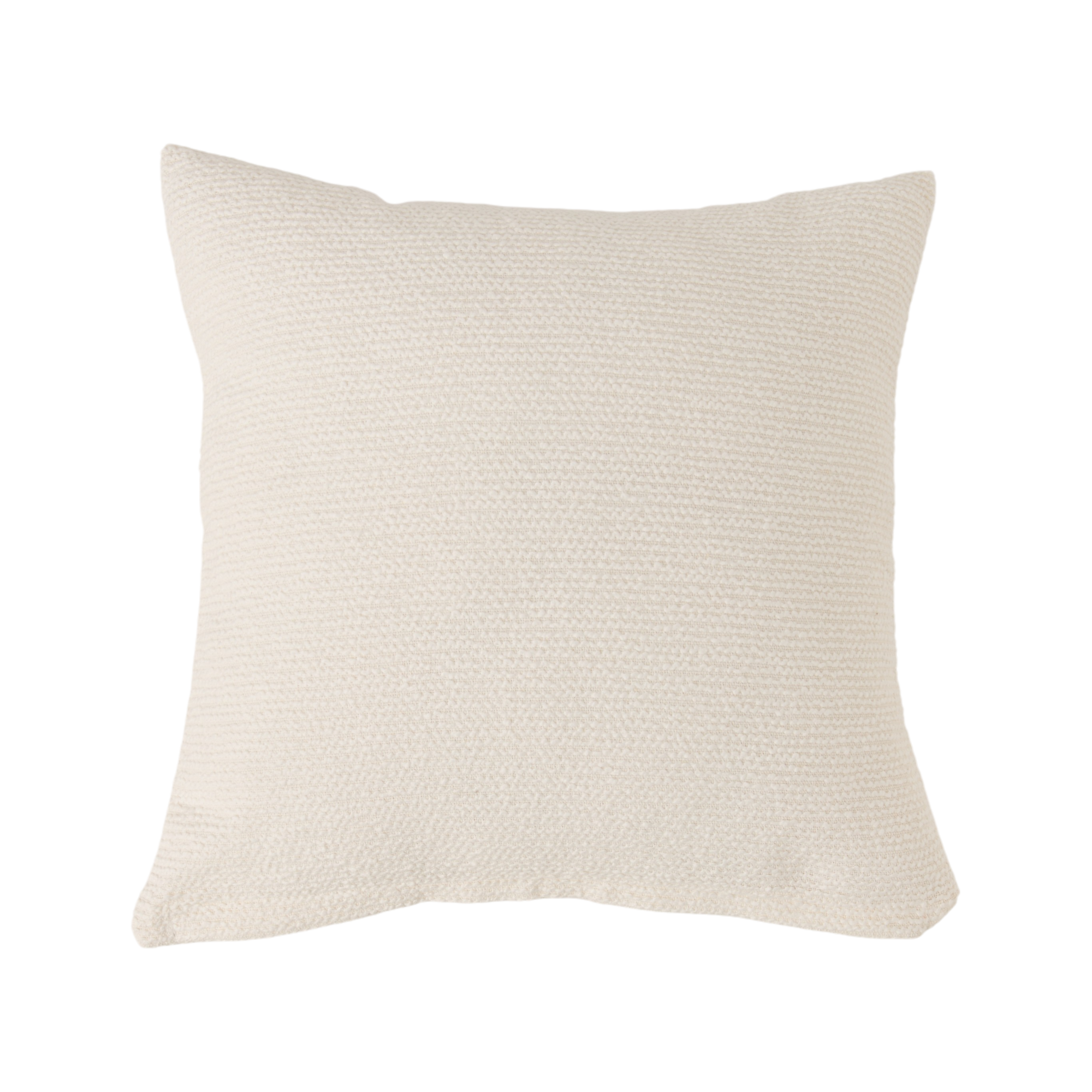 Coussin coton lin tramé Léon - Image 1