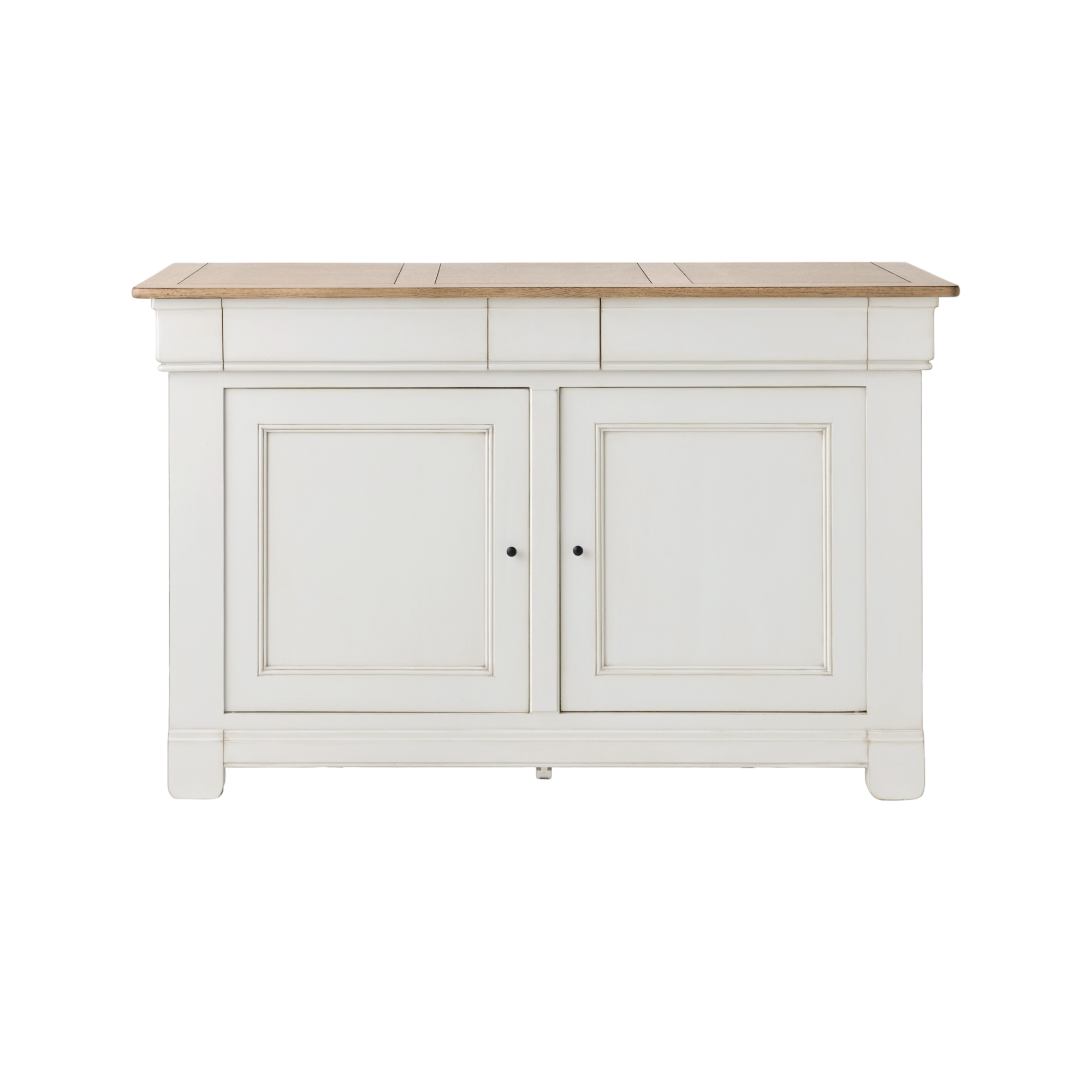 Buffet bois massif 2 portes 3 tiroirs Embellie