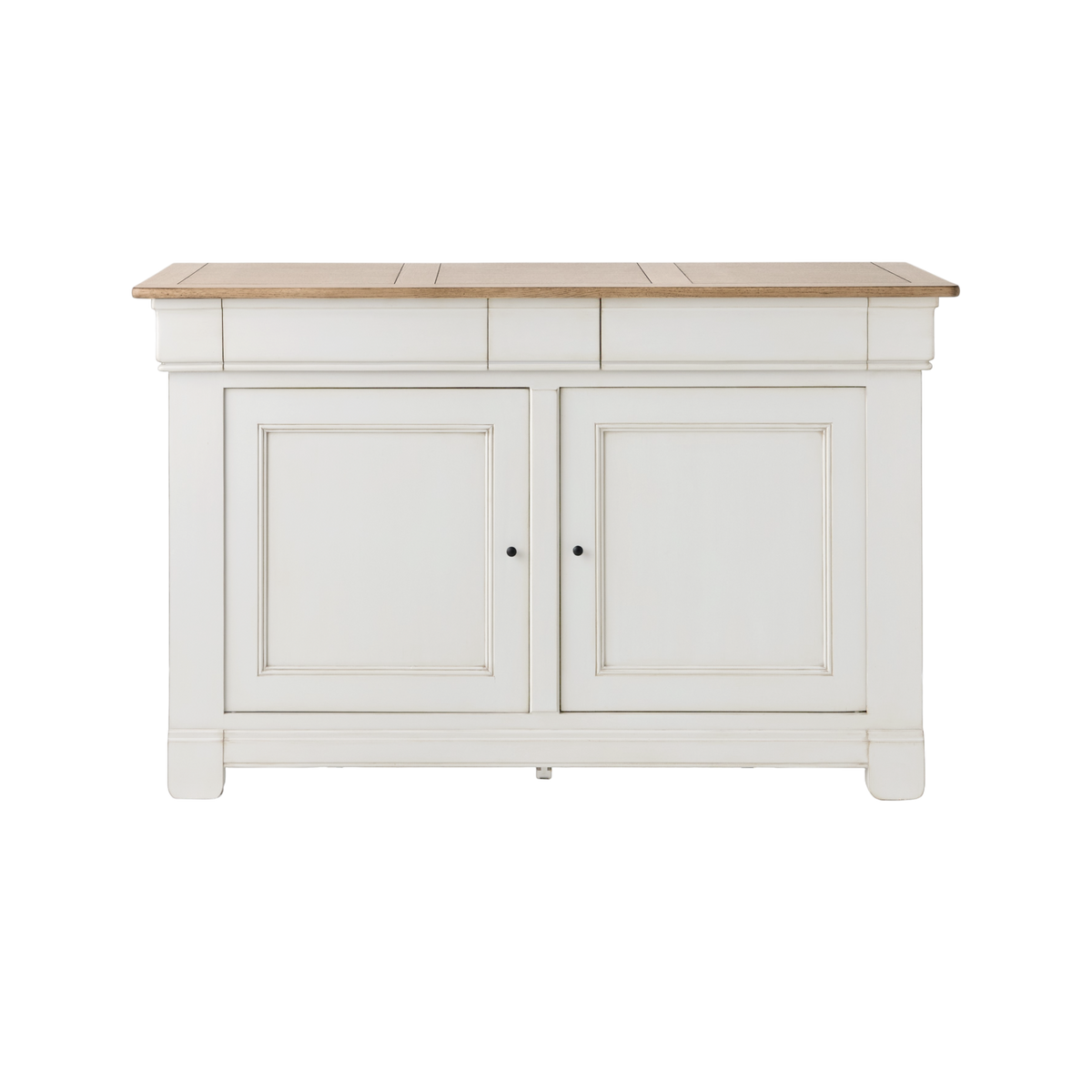 Buffet bois massif 2 portes 3 tiroirs Embellie Buffet bois massif 2 portes 3 tiroirs Embellie