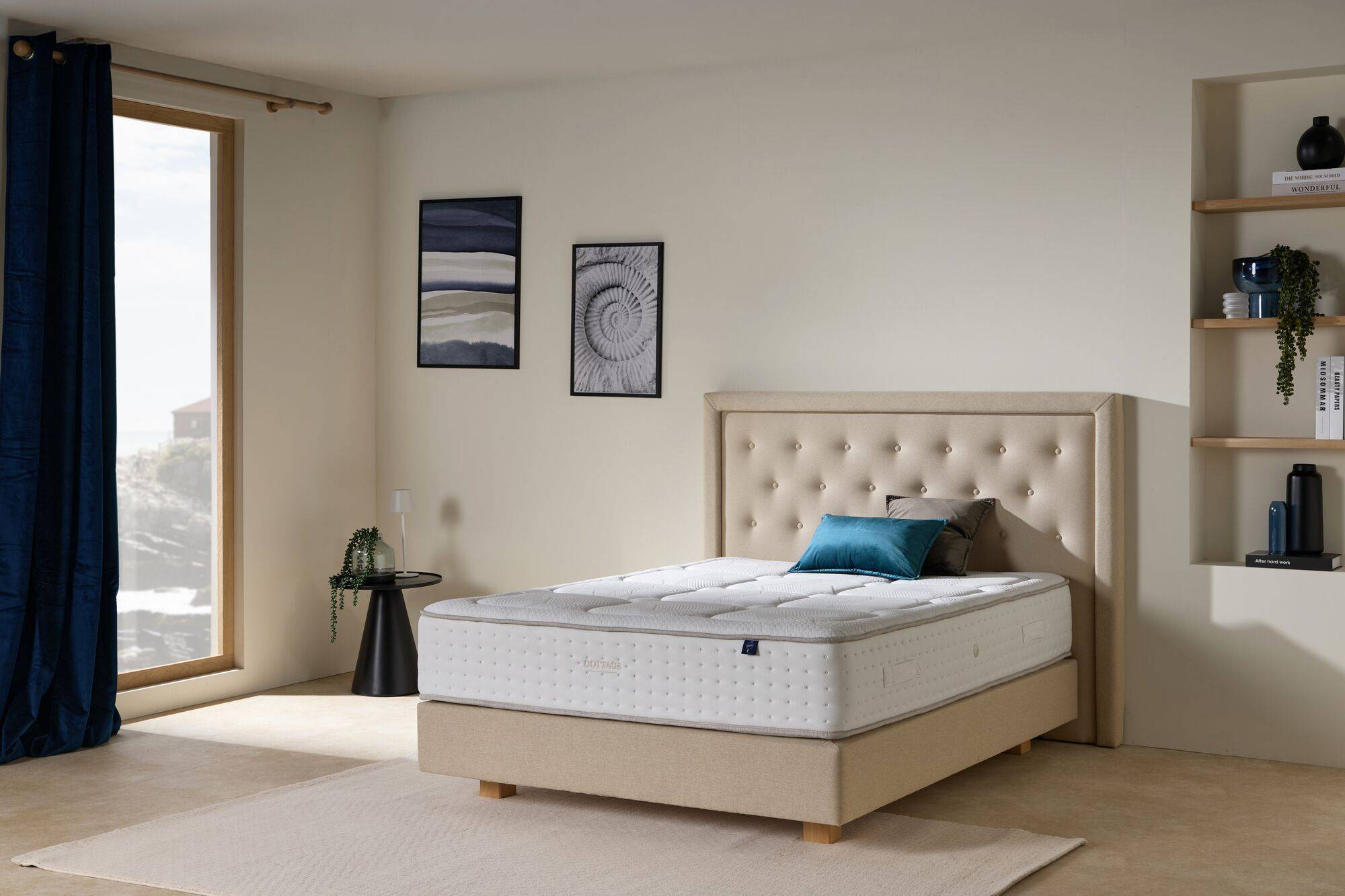 Matelas ressorts ensachés 29 cm Cottage