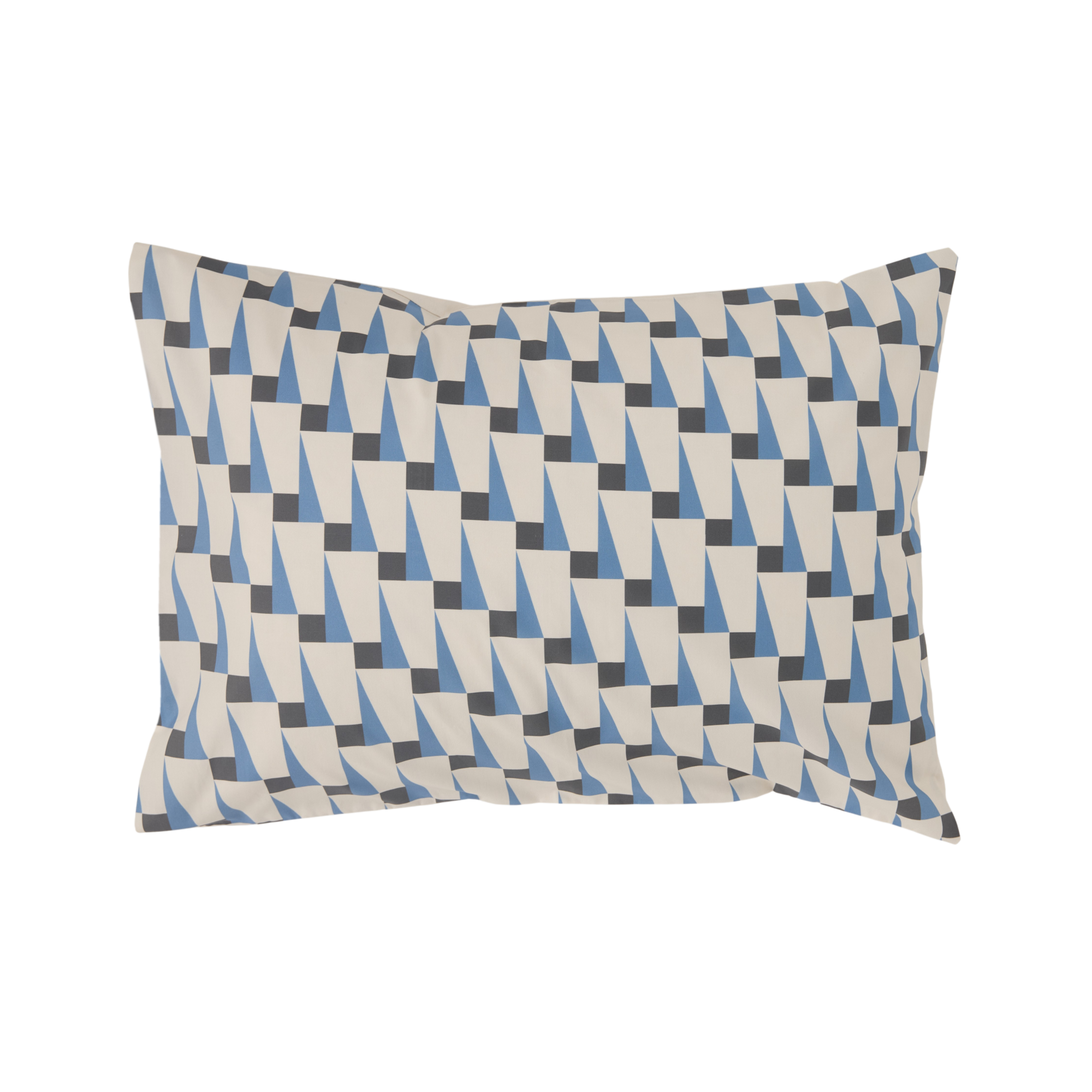 Lot de 2 taies d'oreiller coton Nautique urbain