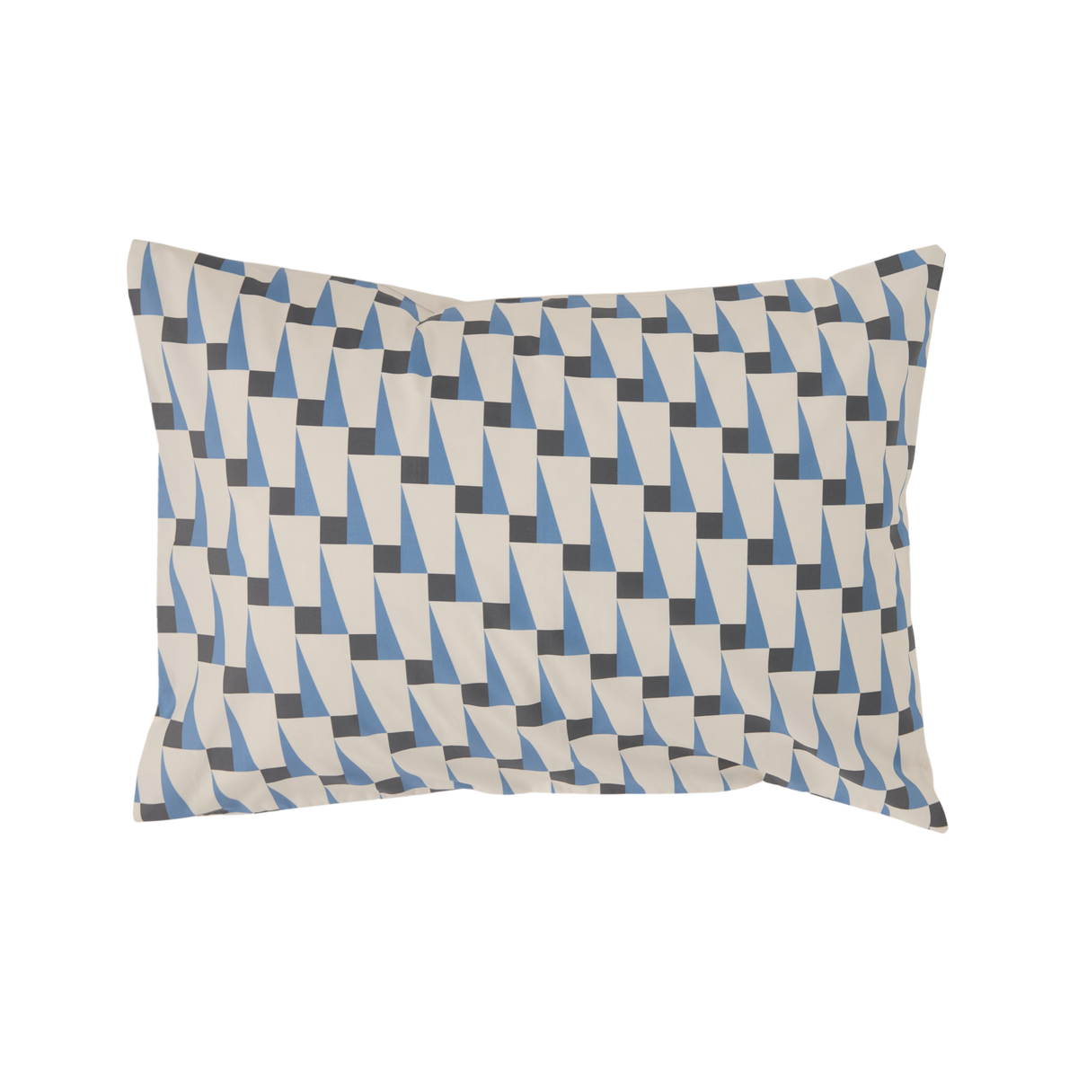 Lot de 2 taies d'oreiller coton Nautique urbain Lot de 2 taies d'oreiller coton Nautique urbain