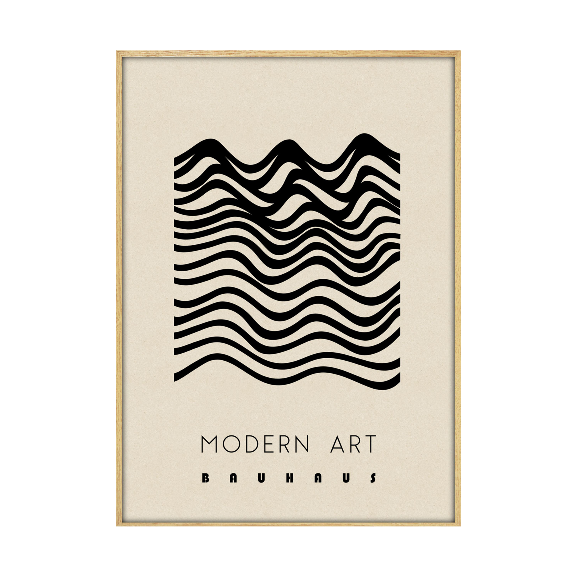 Tableau GS Suaviz shapes B 50 x 70 cm