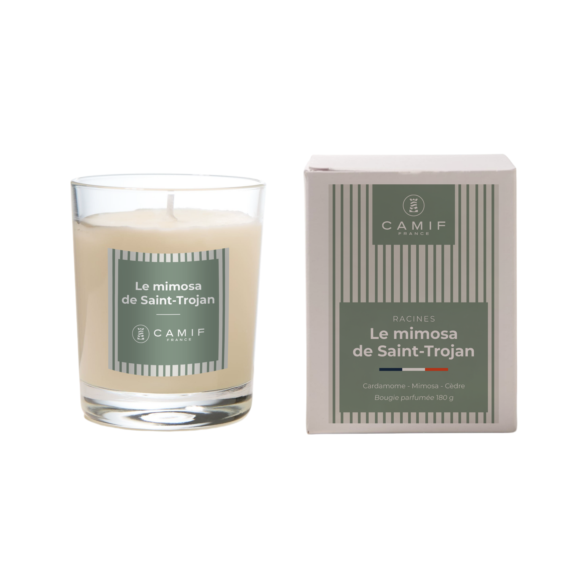 Bougie parfumée Le mimosa de Saint-Trojan