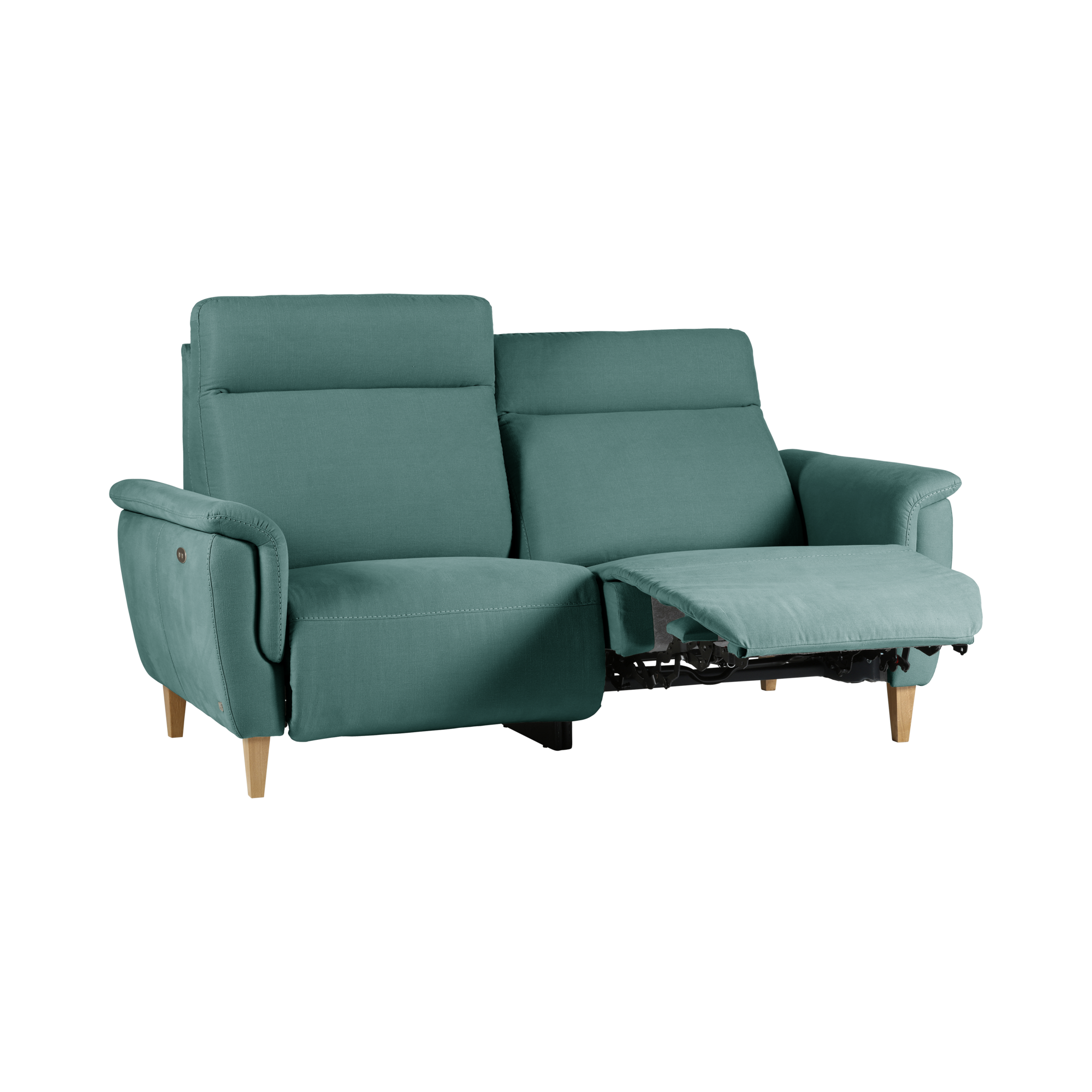 Canapé relax electrique coton lin Bergen