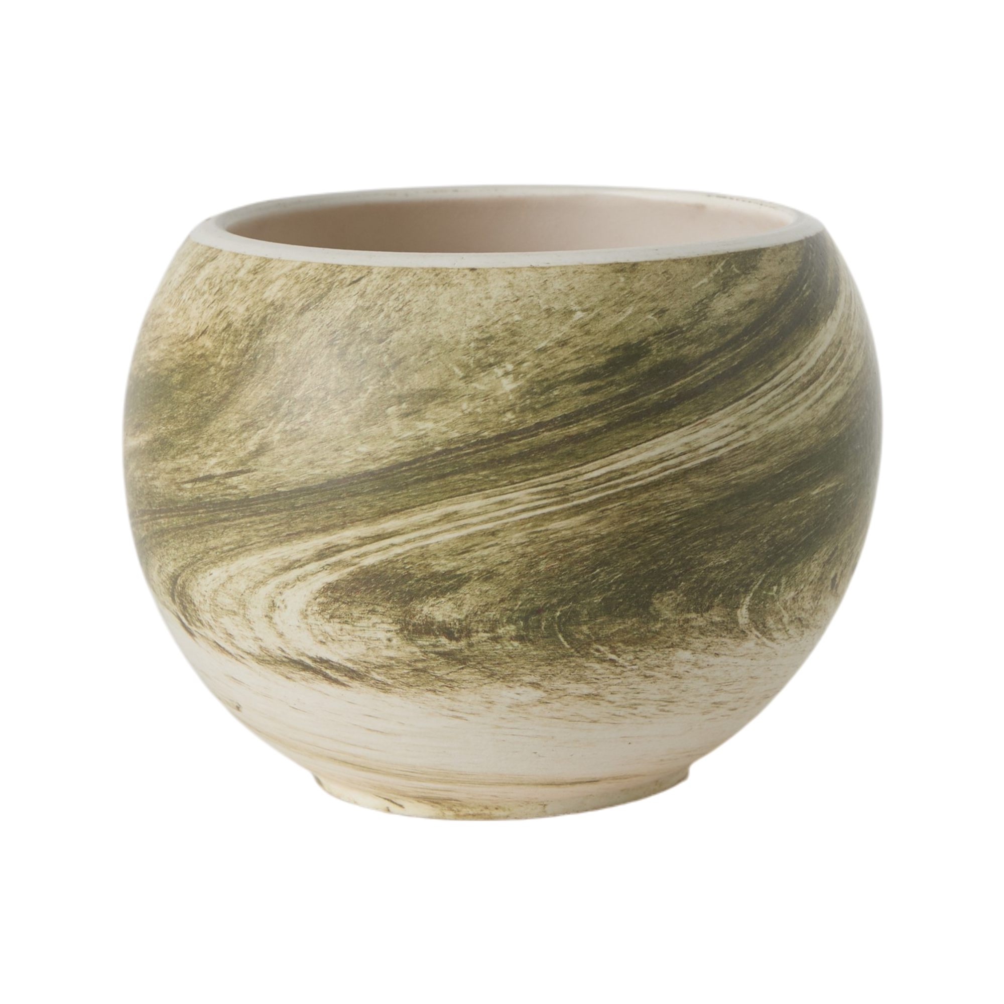 Cache pot en céramique 17 cm ISCHIA - Image 1