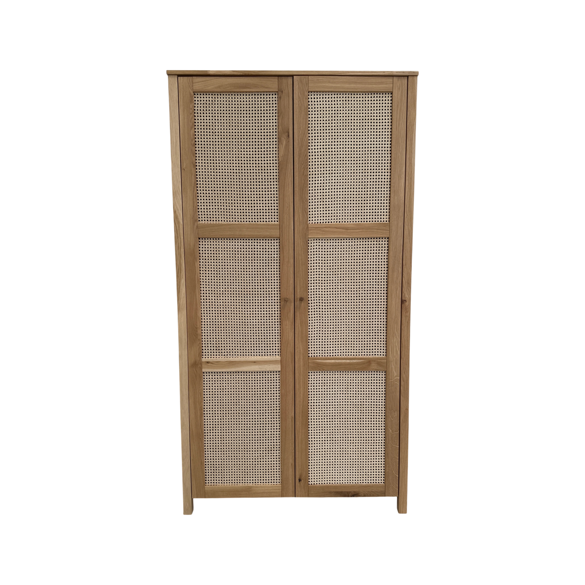 Armoire chêne massif 2 portes Capucine - Seconde Chance