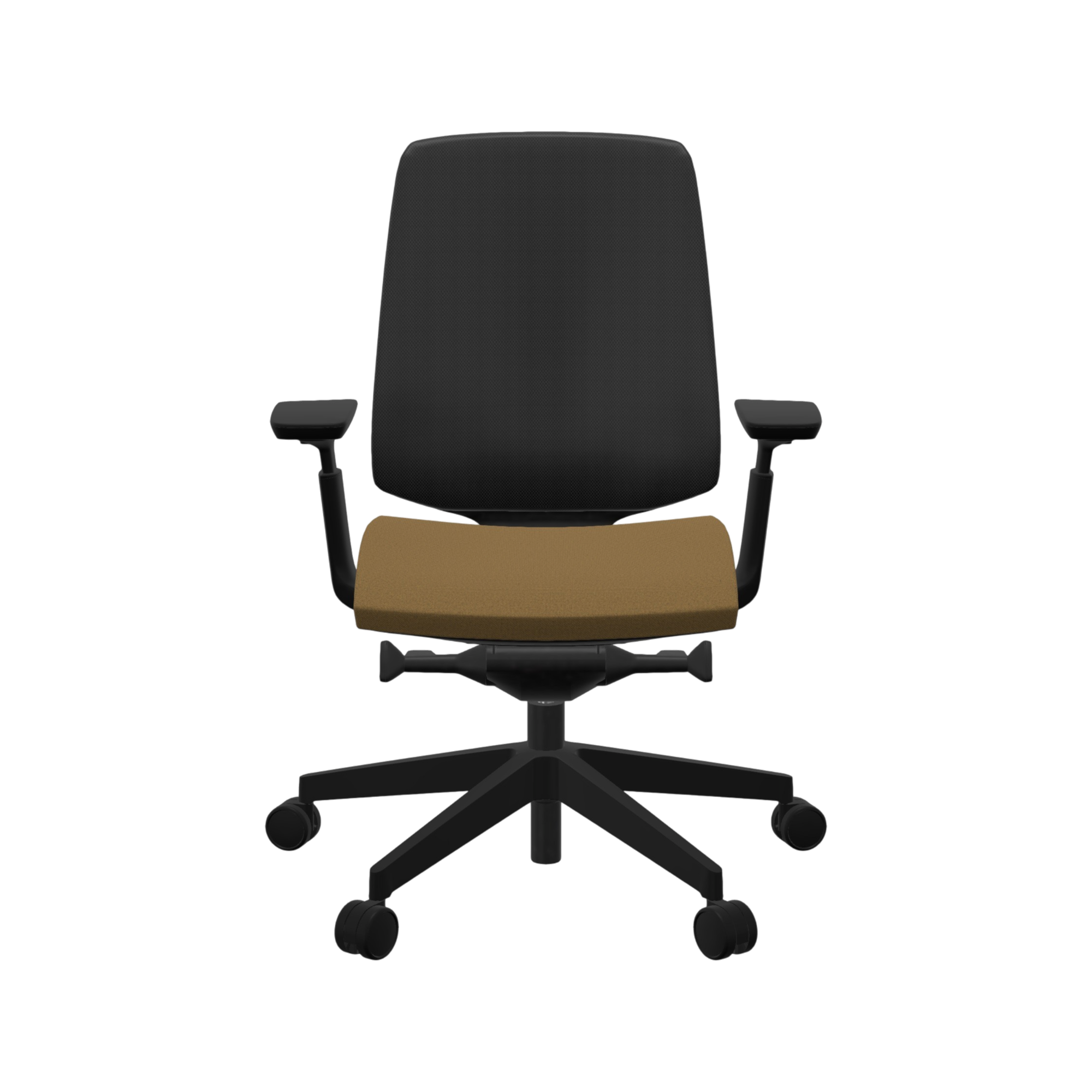 Fauteuil de bureau base noire et dossier résille Light Up 250SL