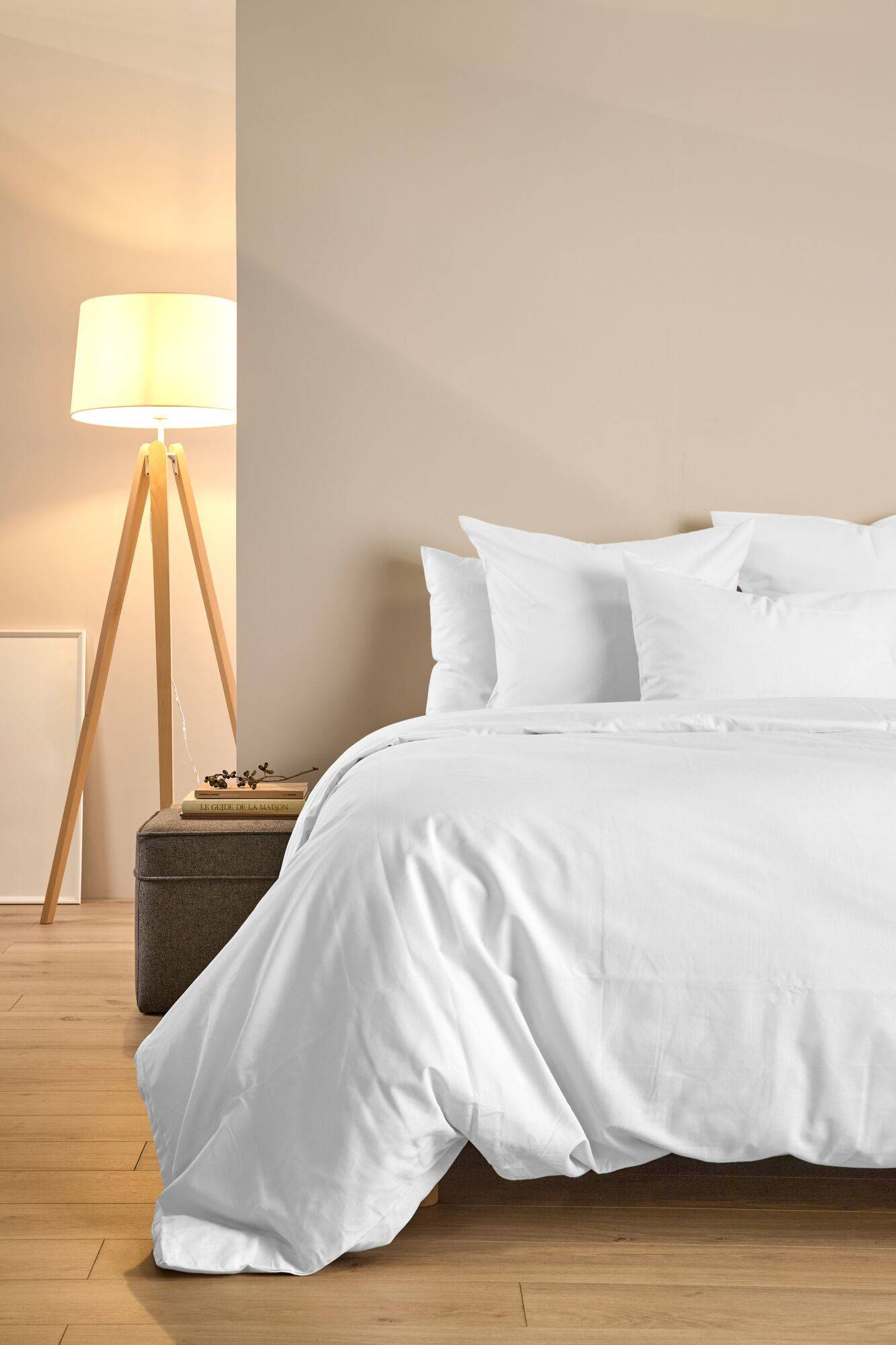 Housse de couette coton lin Valentine