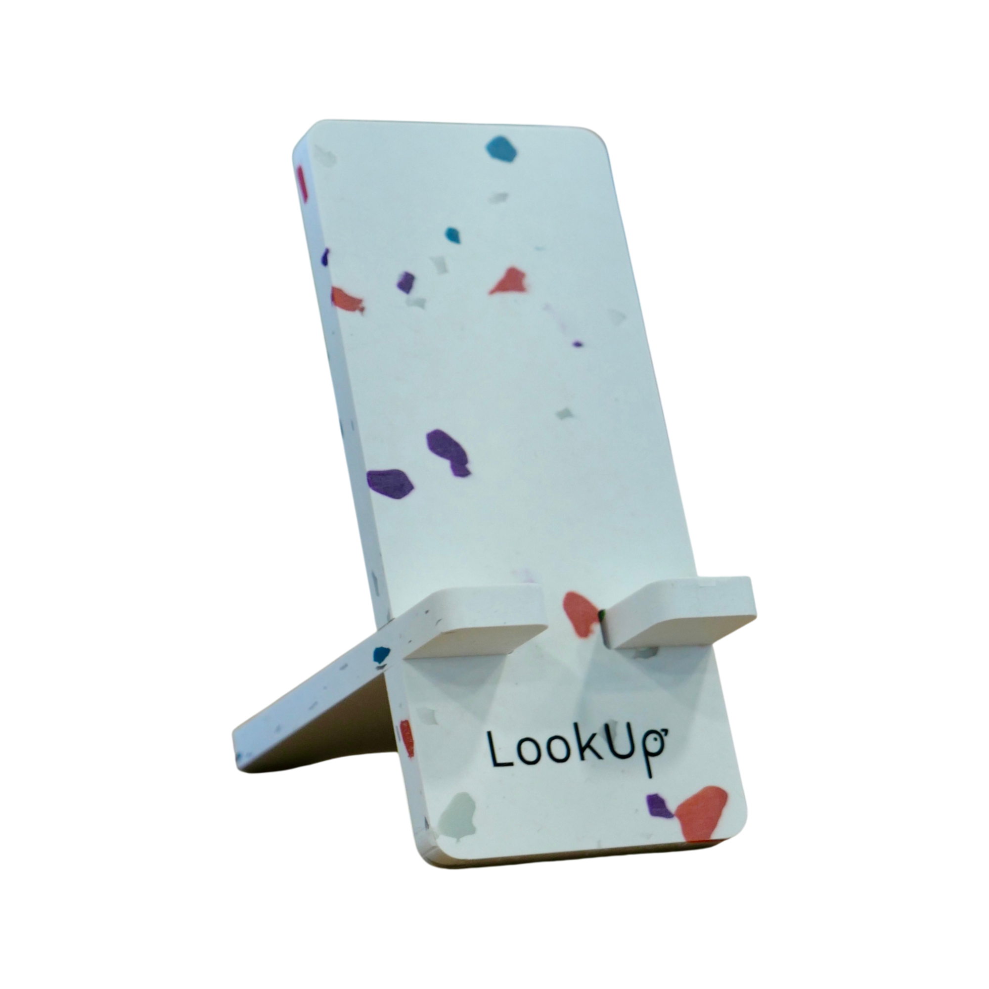 Support de téléphone en plastique recyclé