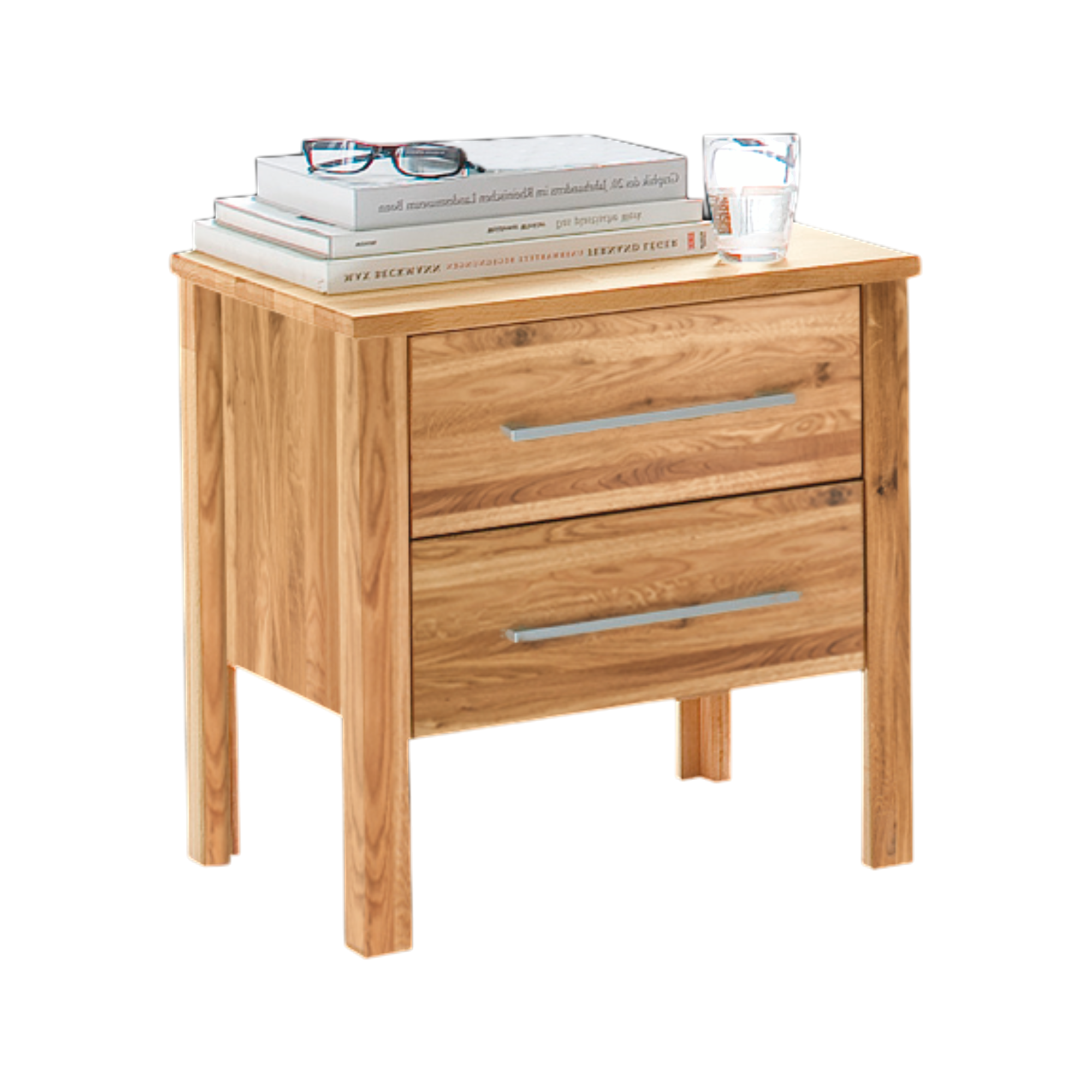 Table de chevet chêne massif Charly - Camif