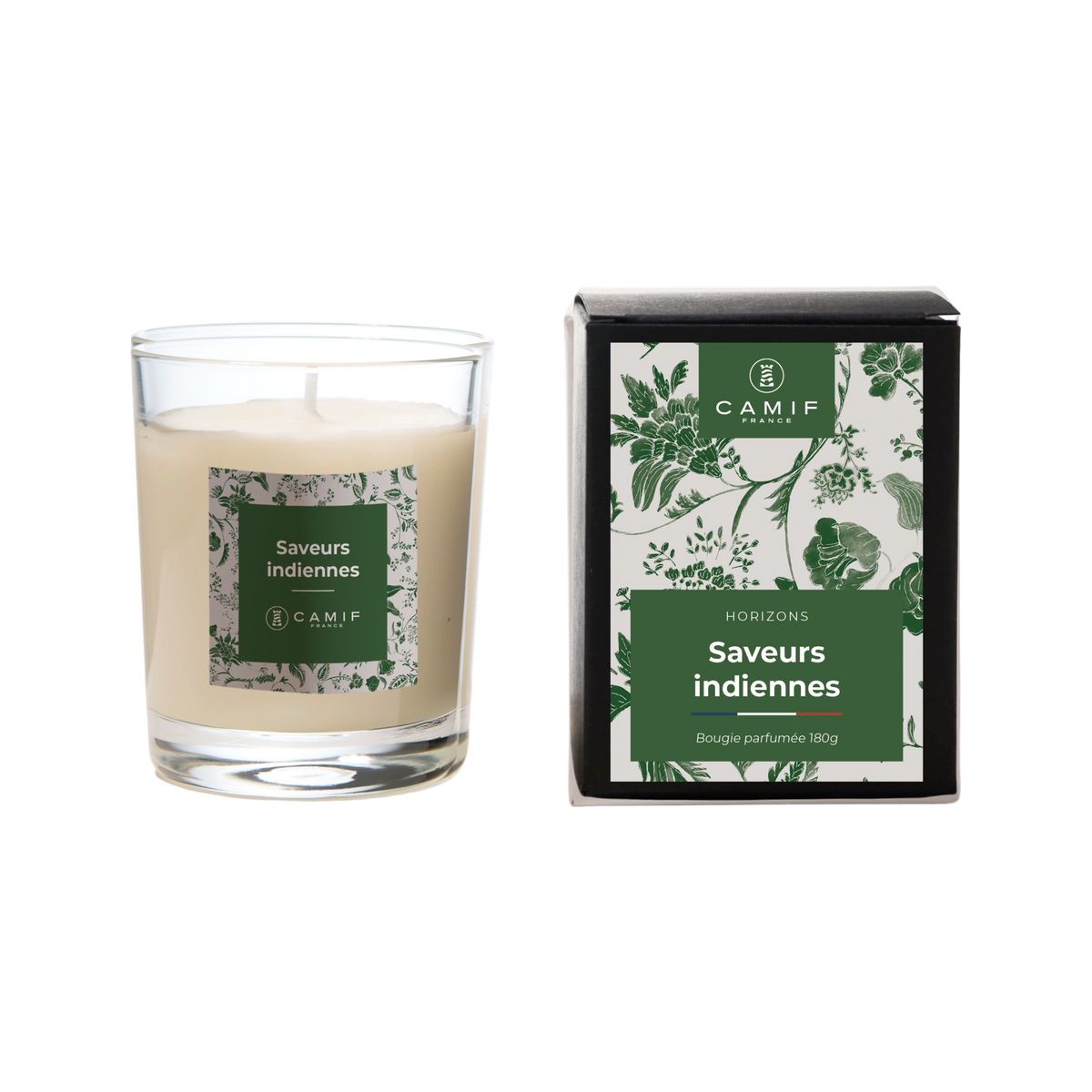 Bougie parfumée Saveurs indiennes Bougie parfumée Saveurs indiennes