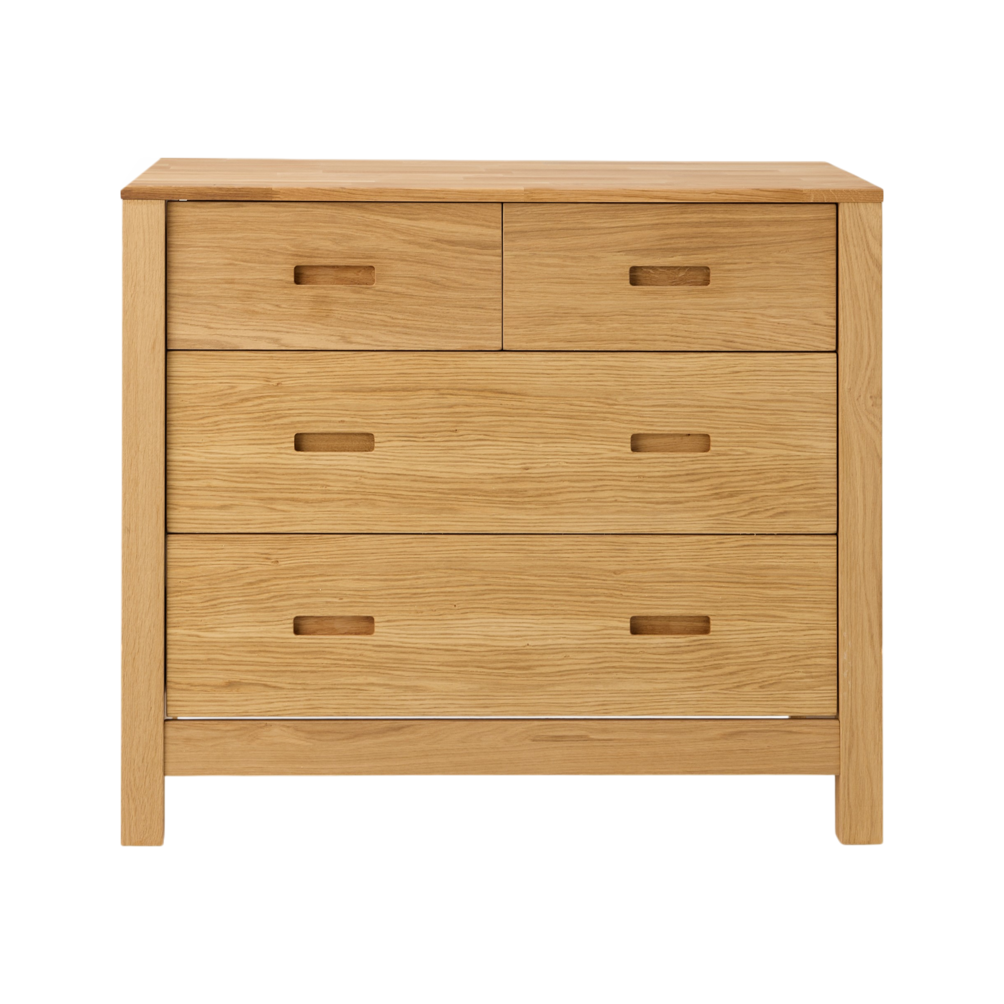 Commode en bois 4 tiroirs Luminescence