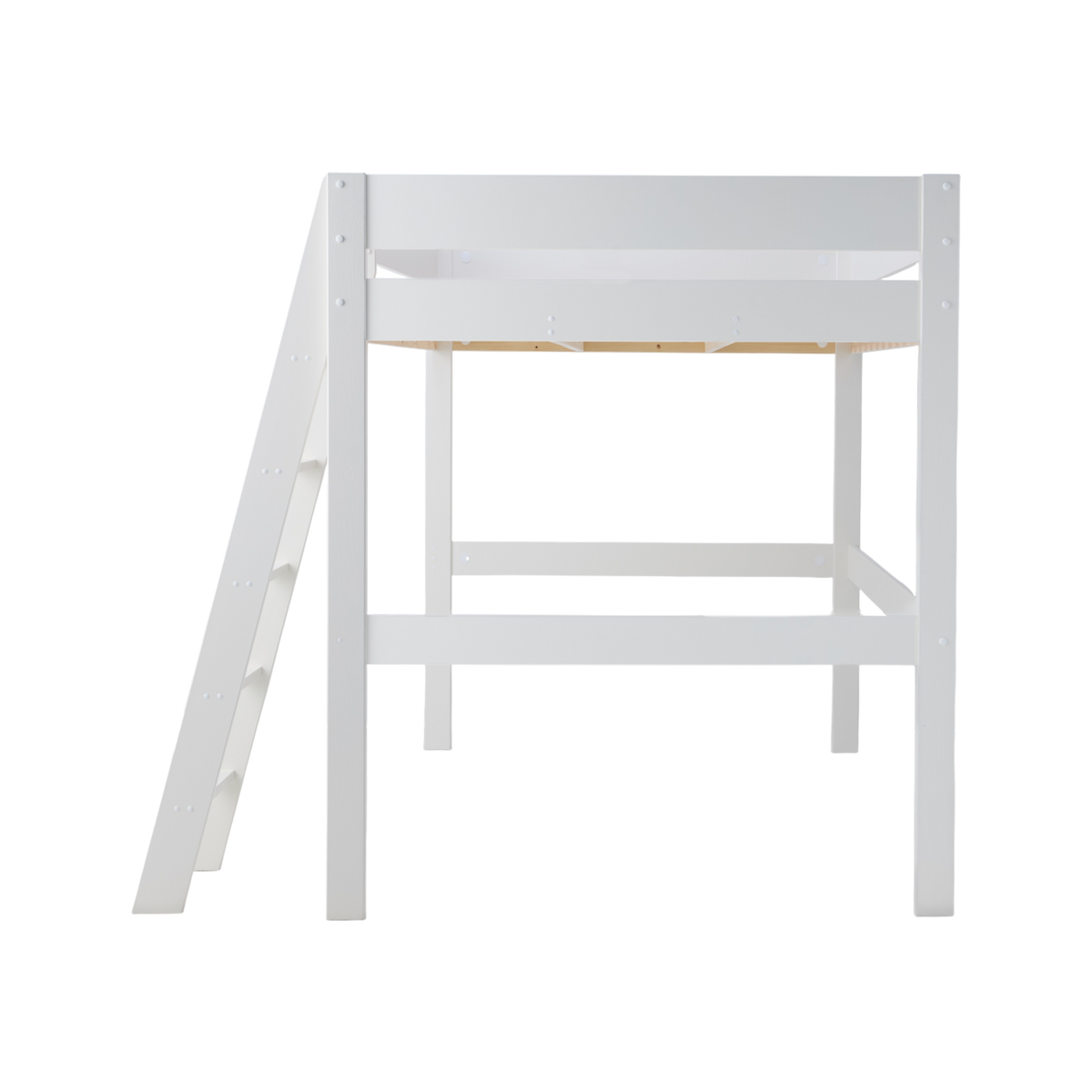 Lit mezzanine avec bureau en option Timon - Blanc | Camif