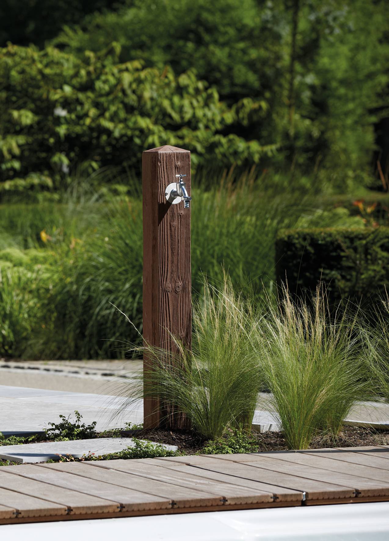 Fontaine aspect bois, Wood