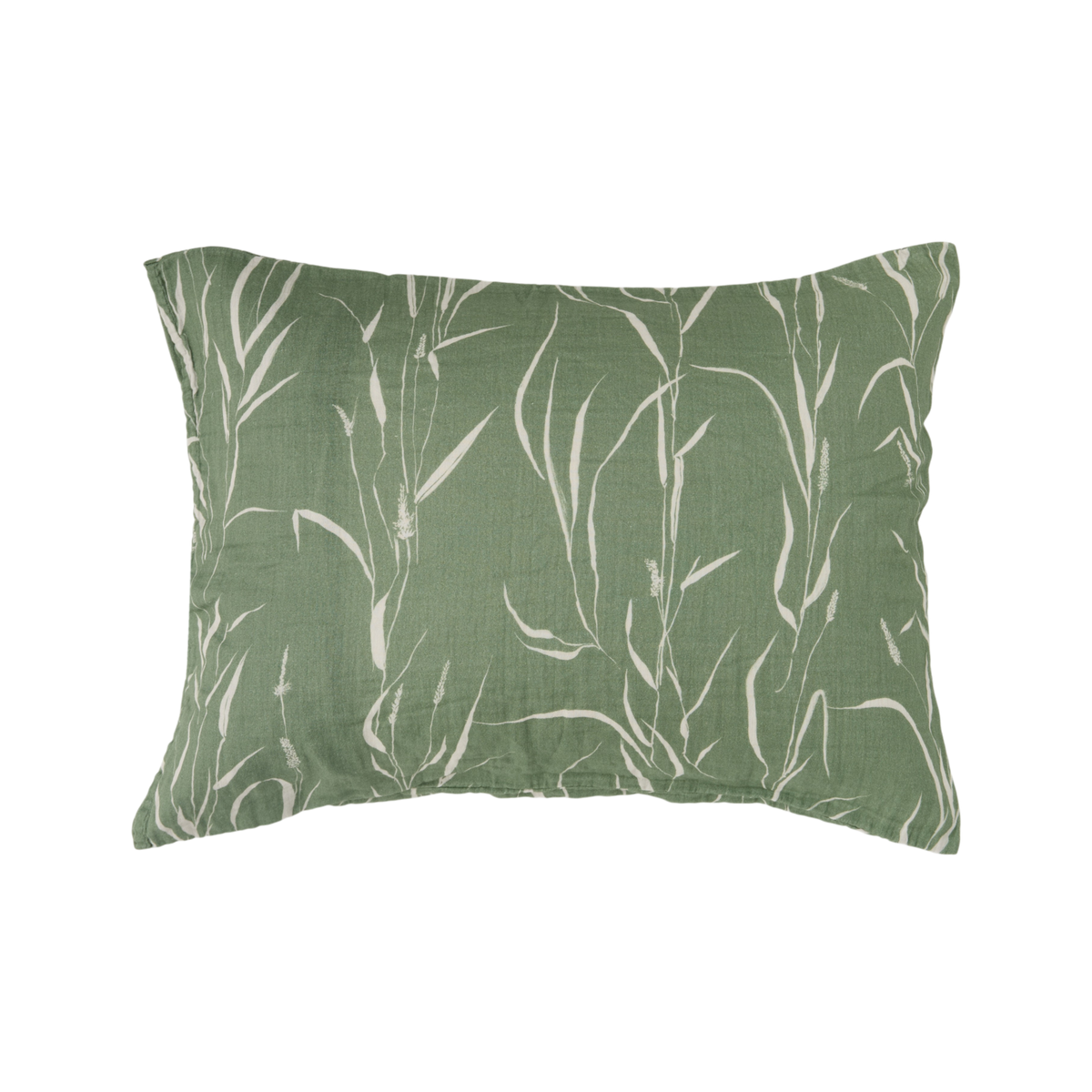 Lot de 2 taies d'oreiller gaze de coton Vulpin Lot de 2 taies d'oreiller gaze de coton Vulpin