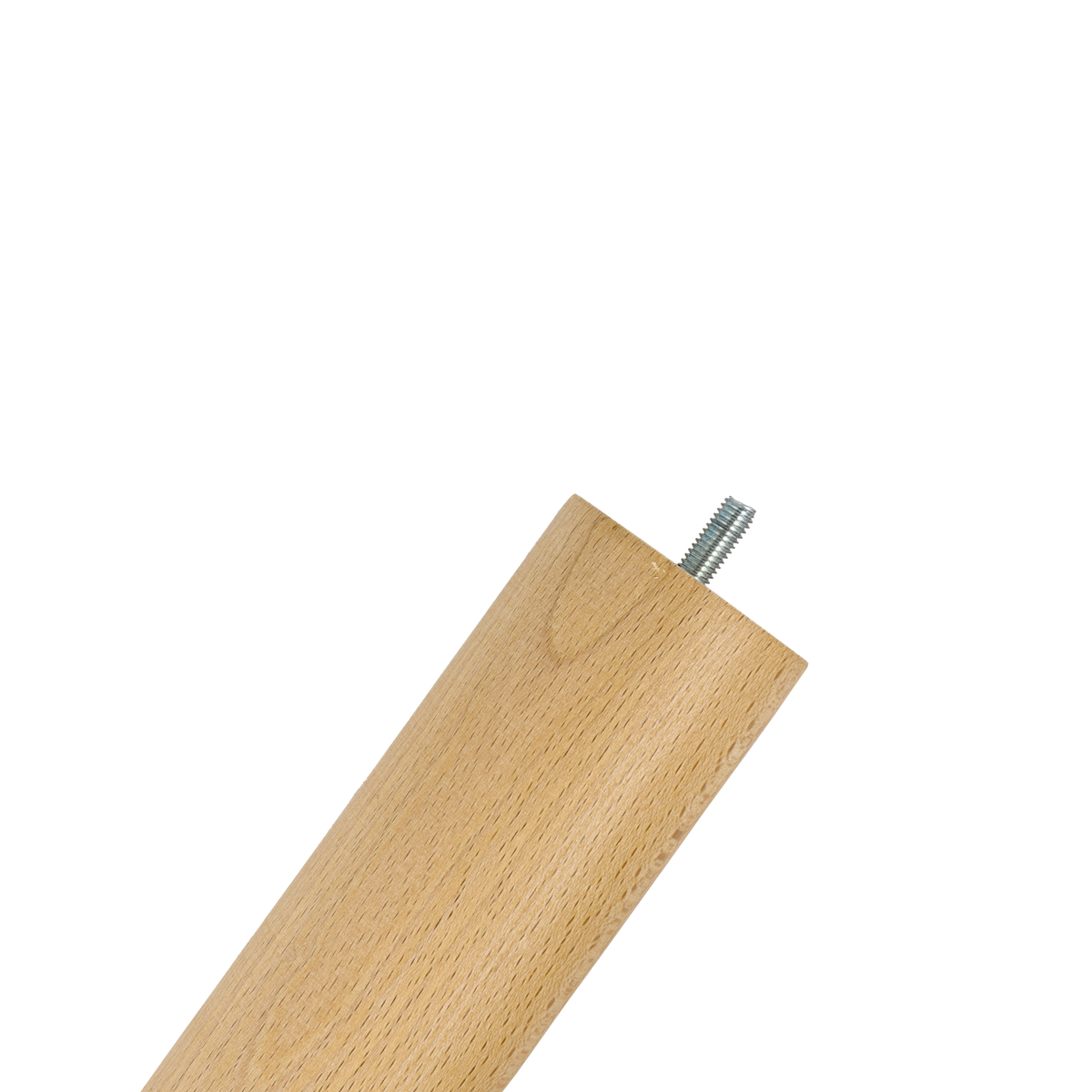 Jeu de 4 pieds de lit cylindriques bois Jeu de 4 pieds de lit cylindriques bois