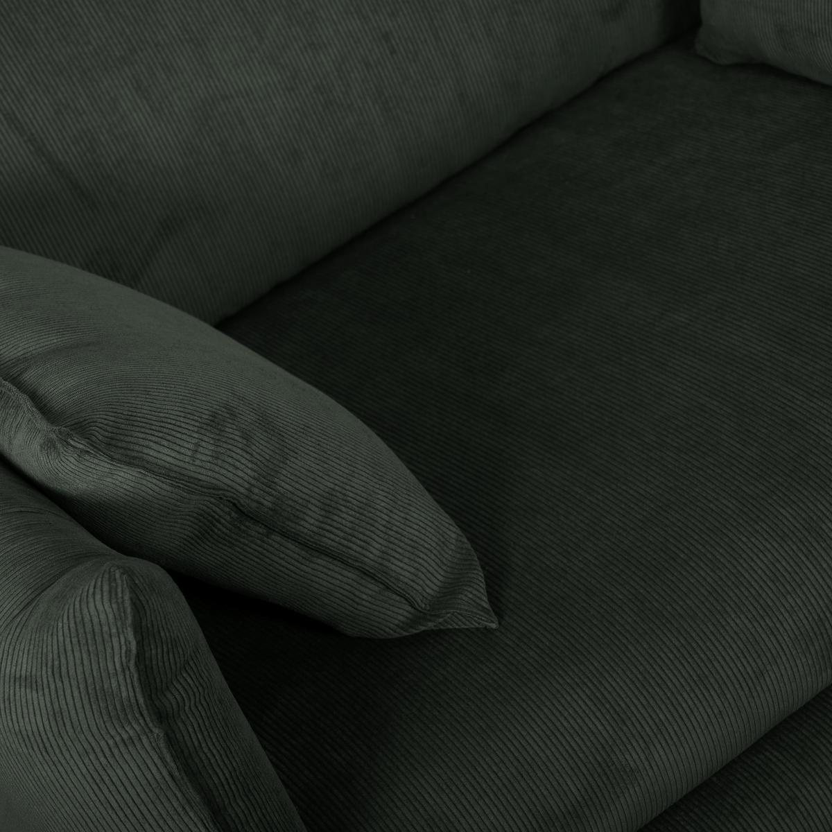 Fauteuil XXL velours côtelé Orion Fauteuil XXL velours côtelé Orion