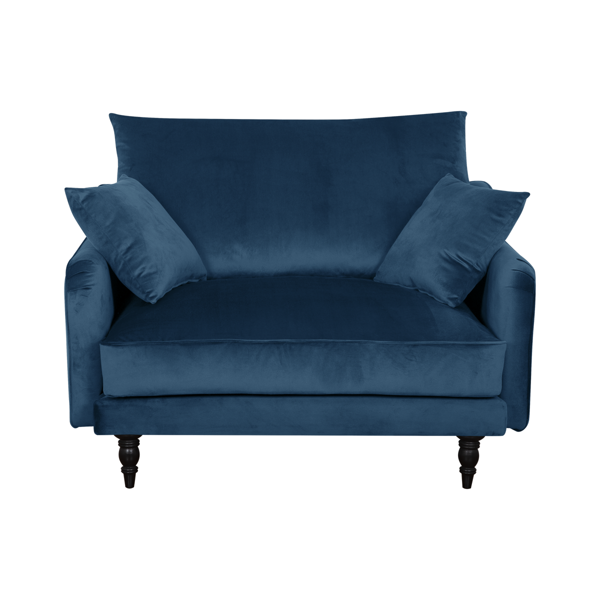 Fauteuil XXL velours Olie Fauteuil XXL velours Olie