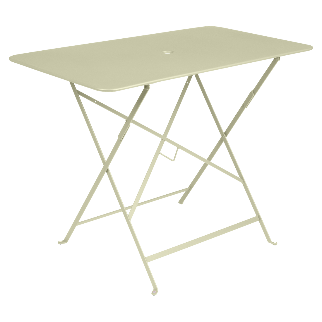 Table Rectangulaire Pliante 97 x 57 cm Bistro en Acier