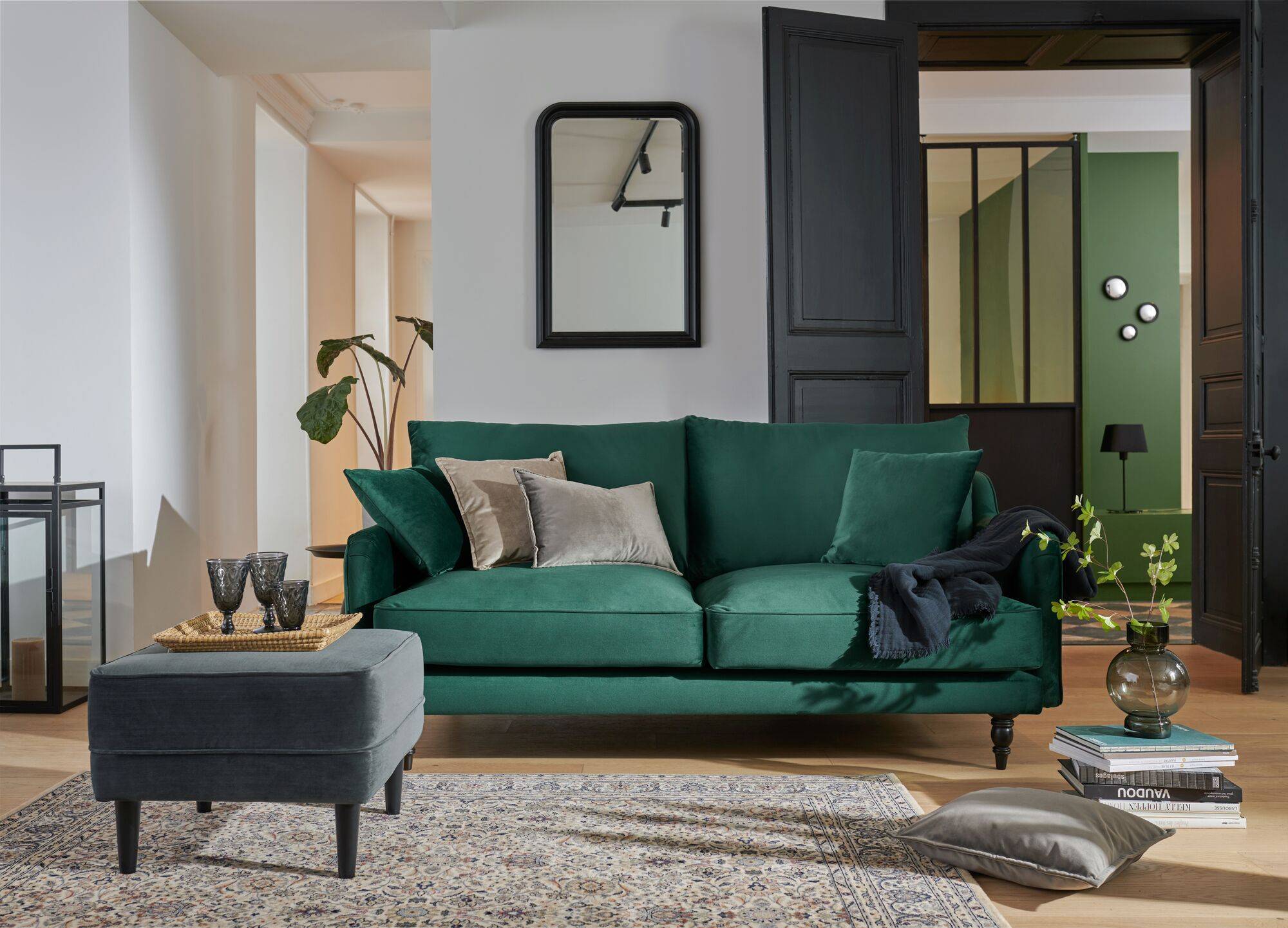 Canapé Velours Olie-image