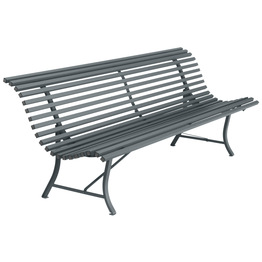 Banc 4 Places 200 cm Louisiane en Acier FERMOB