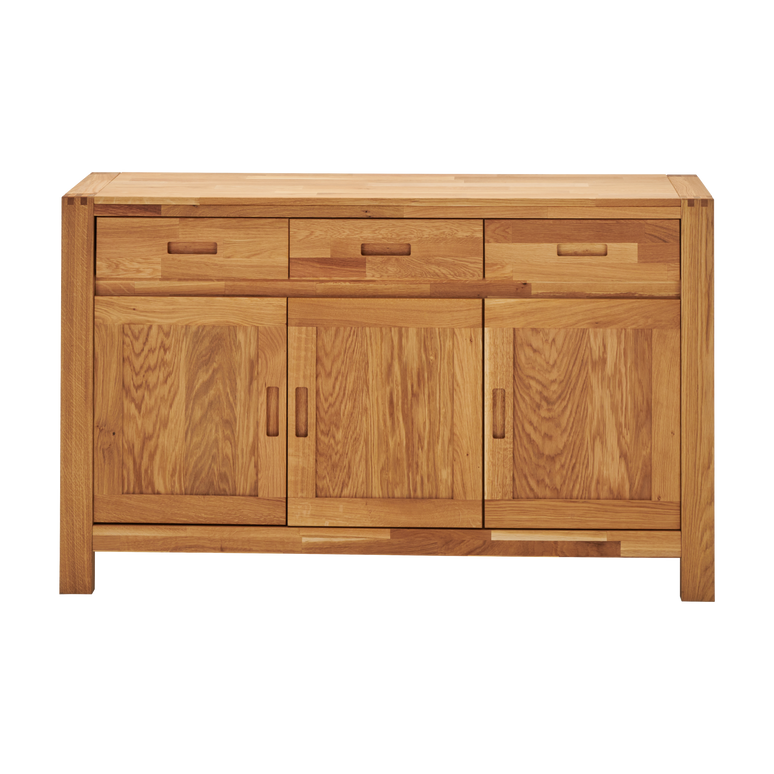 Buffet chêne massif 3 portes 3 tiroirs Luminescence Buffet chêne massif 3 portes 3 tiroirs Luminescence