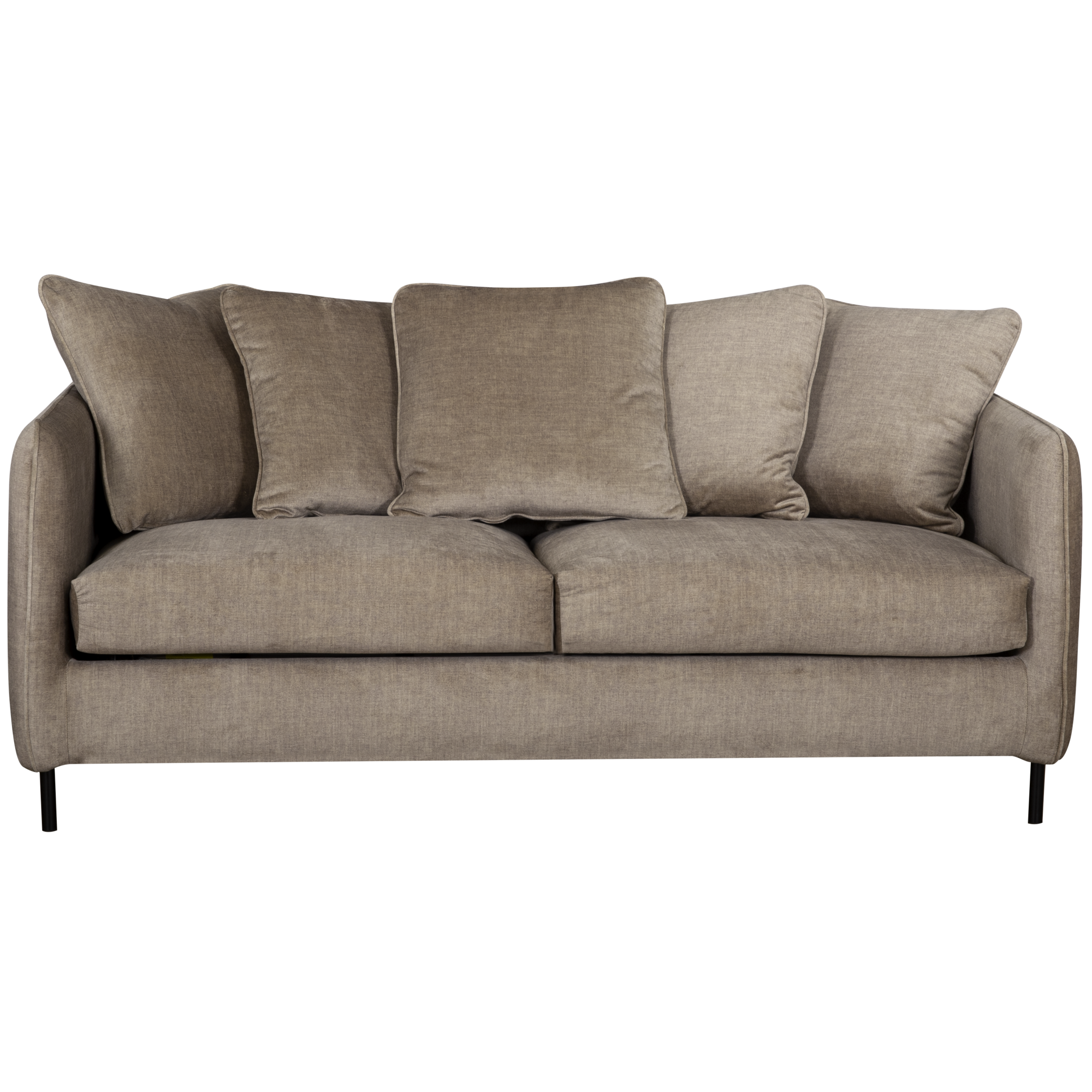 Canapé convertible velours Olympe 3 places