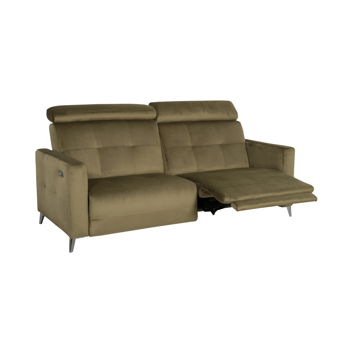 Canapé relax électrique velours Cheverny Canapé relax électrique velours Cheverny