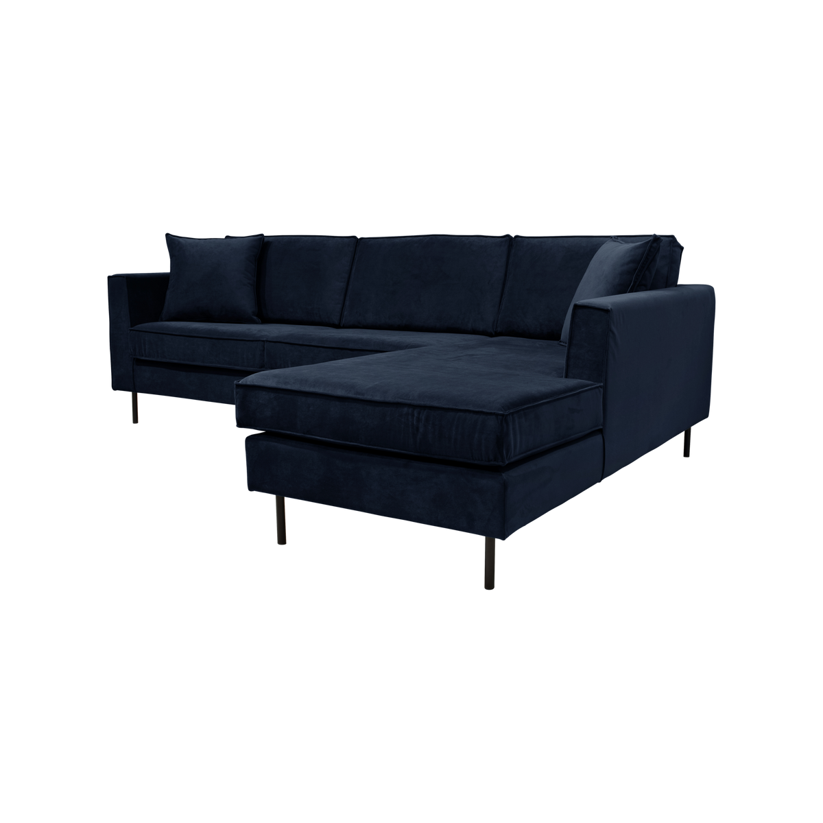 Canapé d'angle velours Pietra Canapé d'angle velours Pietra