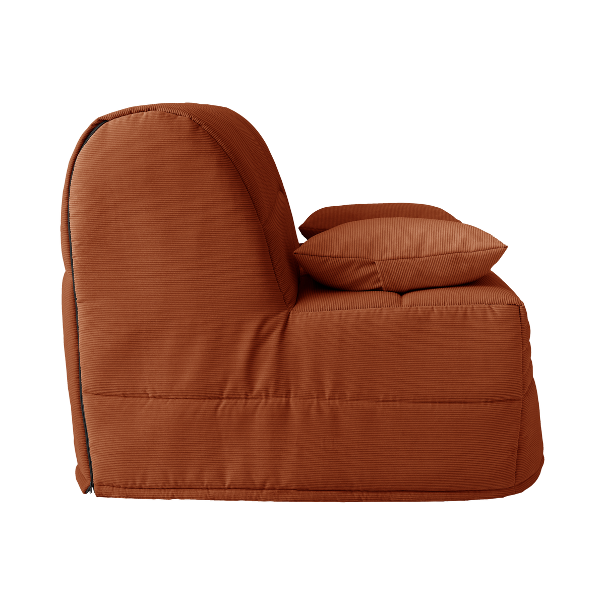 Canapé BZ velours côtelé matelas 15 cm Gaélia Canapé BZ velours côtelé matelas 15 cm Gaélia