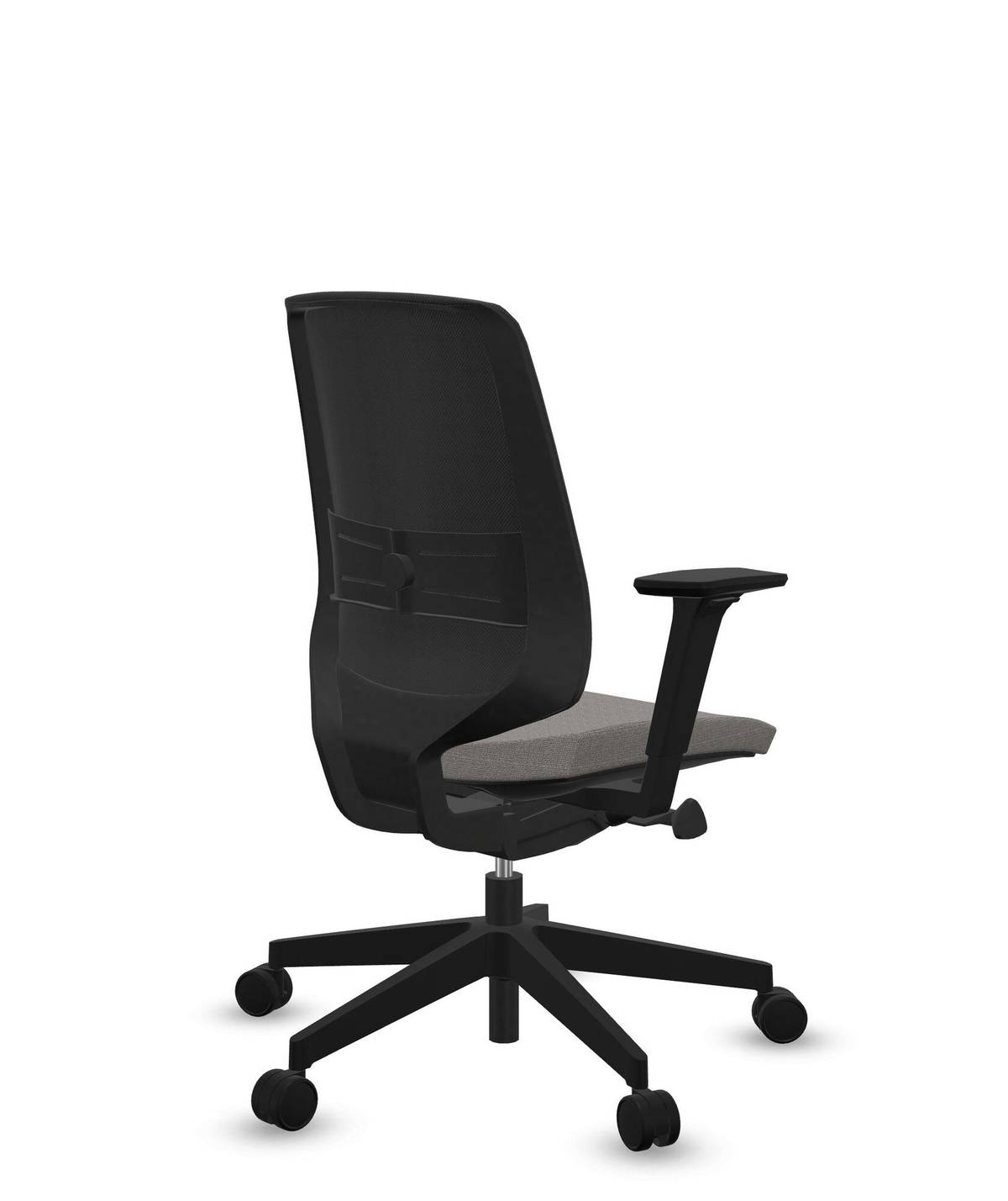 Fauteuil de bureau base noire et dossier résille Light Up 250SL Fauteuil de bureau base noire et dossier résille Light Up 250SL