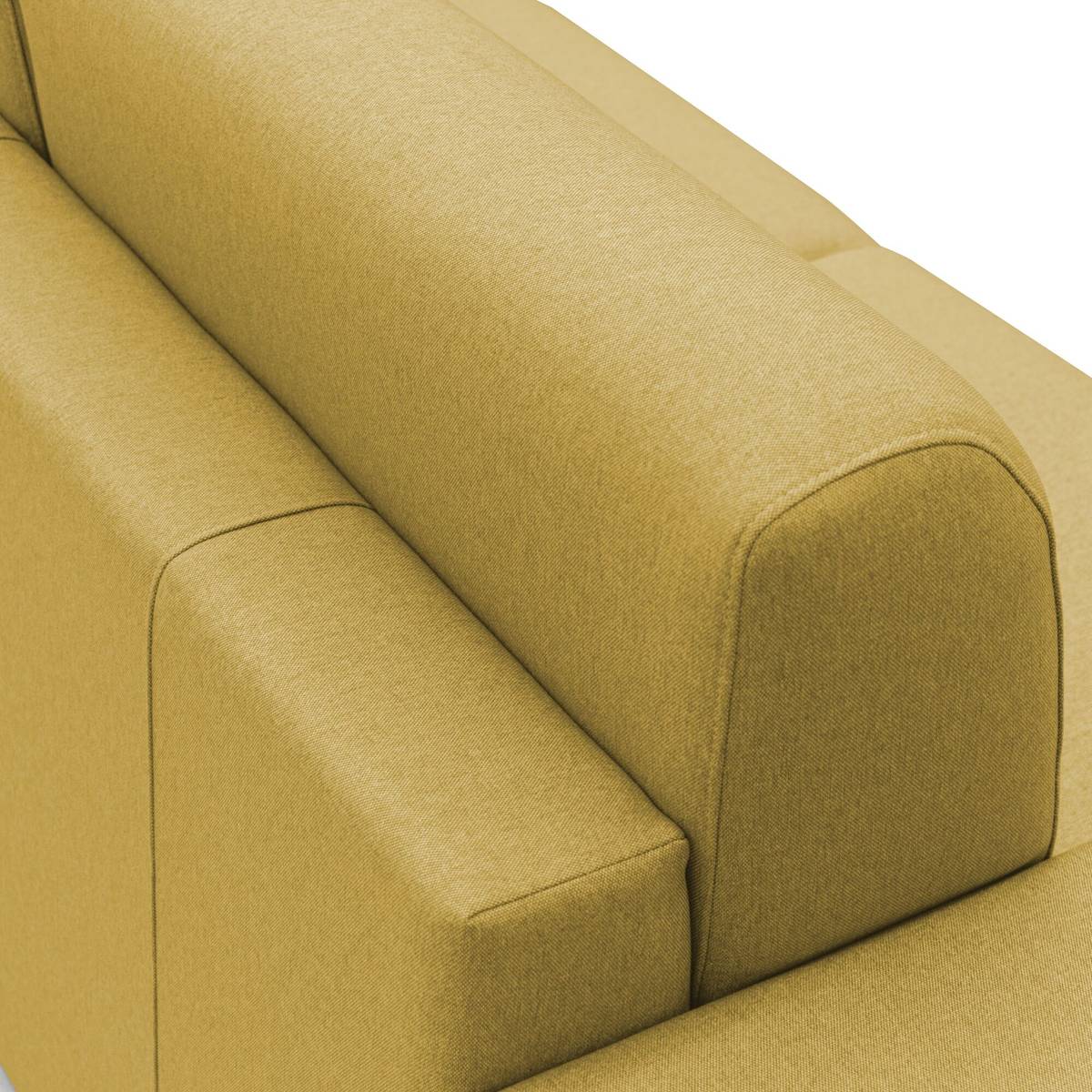 Canapé d'angle convertible et réversible tissu déhoussable Aubin Canapé d'angle convertible et réversible tissu déhoussable Aubin