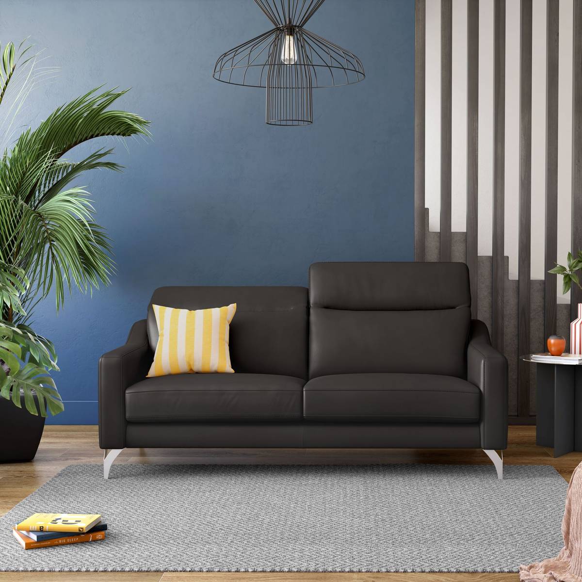 Canapé cuir têtières relevables Ben Canapé cuir têtières relevables Ben