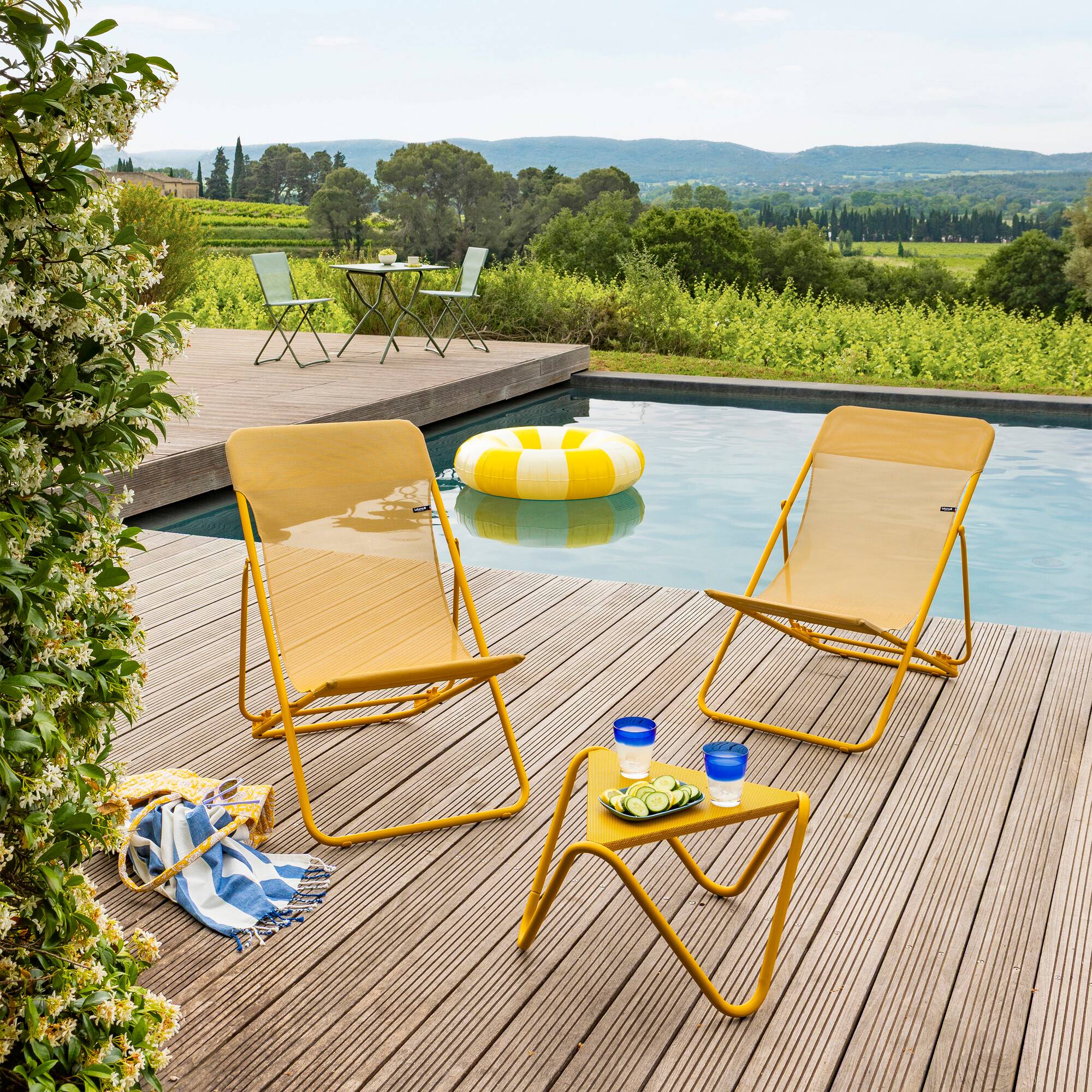 Lot de 2 Chiliennes Pliantes Maxi Transat Batyline® Iso - Image 1