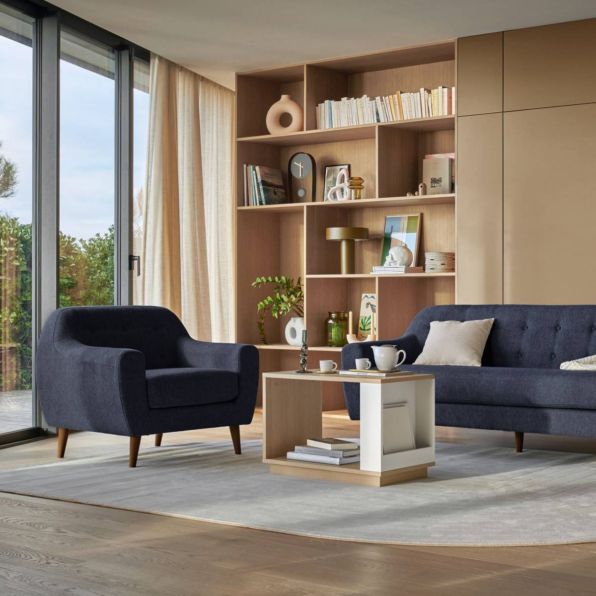 Fauteuil tissu Agathe Fauteuil tissu Agathe